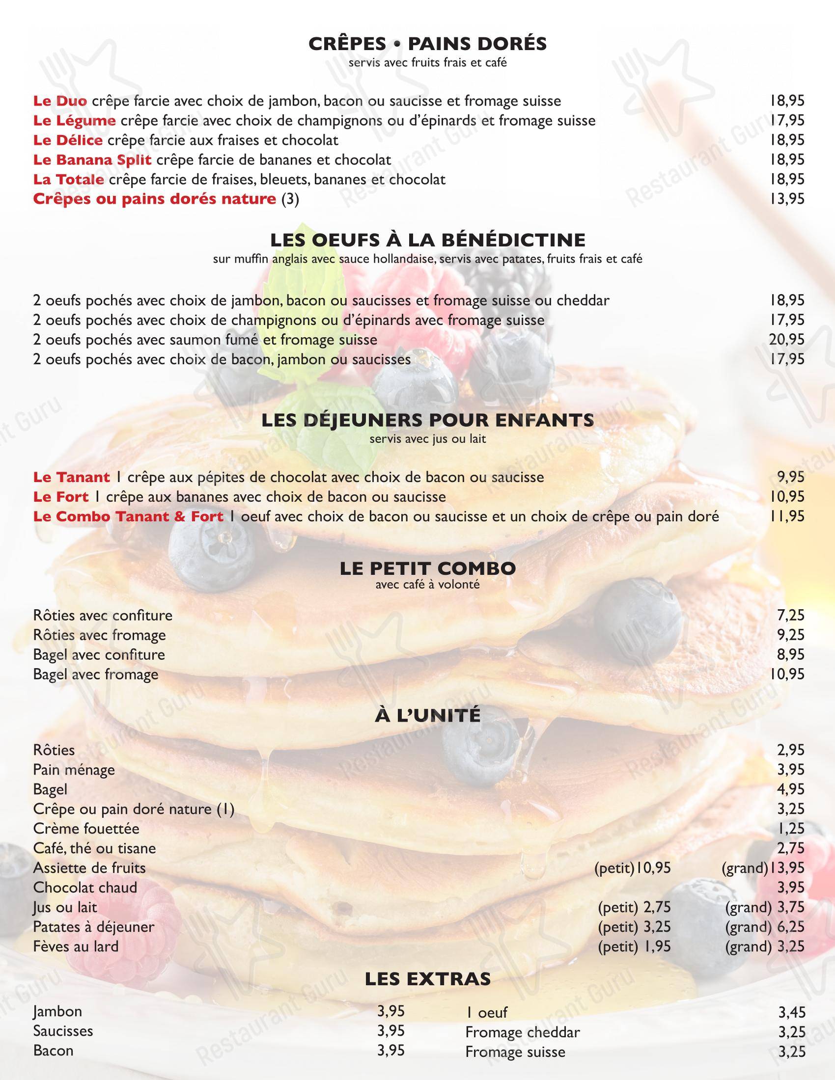 Menu pour Restaurant Milano Pizza restaurant à viande