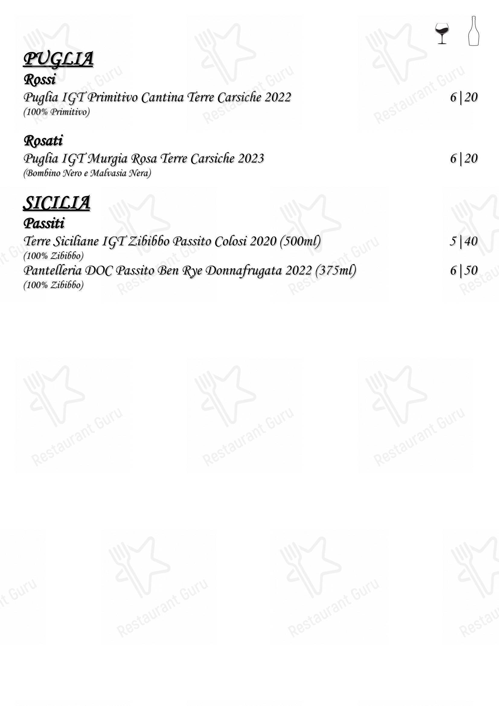菜单 per 27sapori cucina & vino in Genova