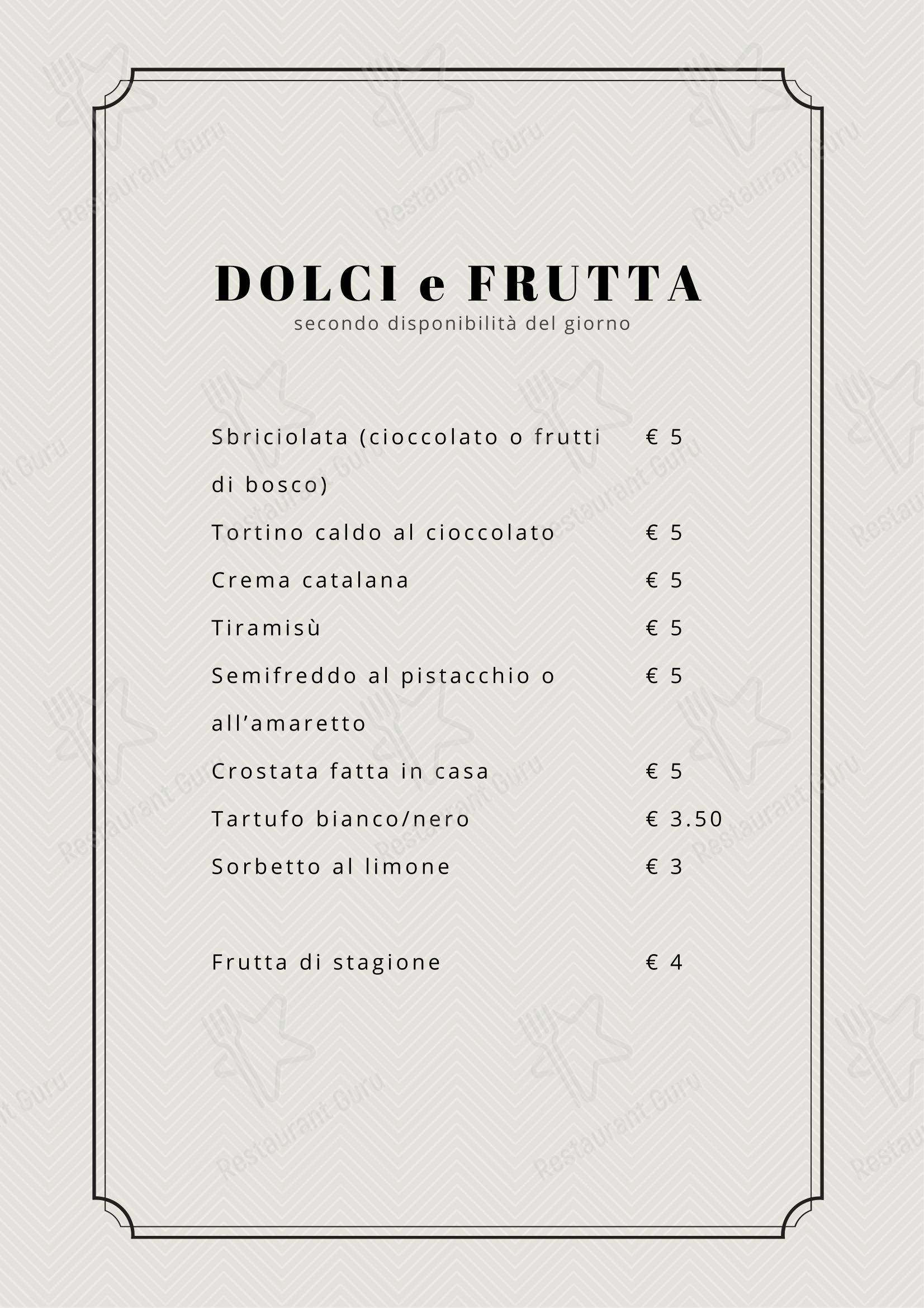 Ristorante Dar Marinaro in Anzio - Menu