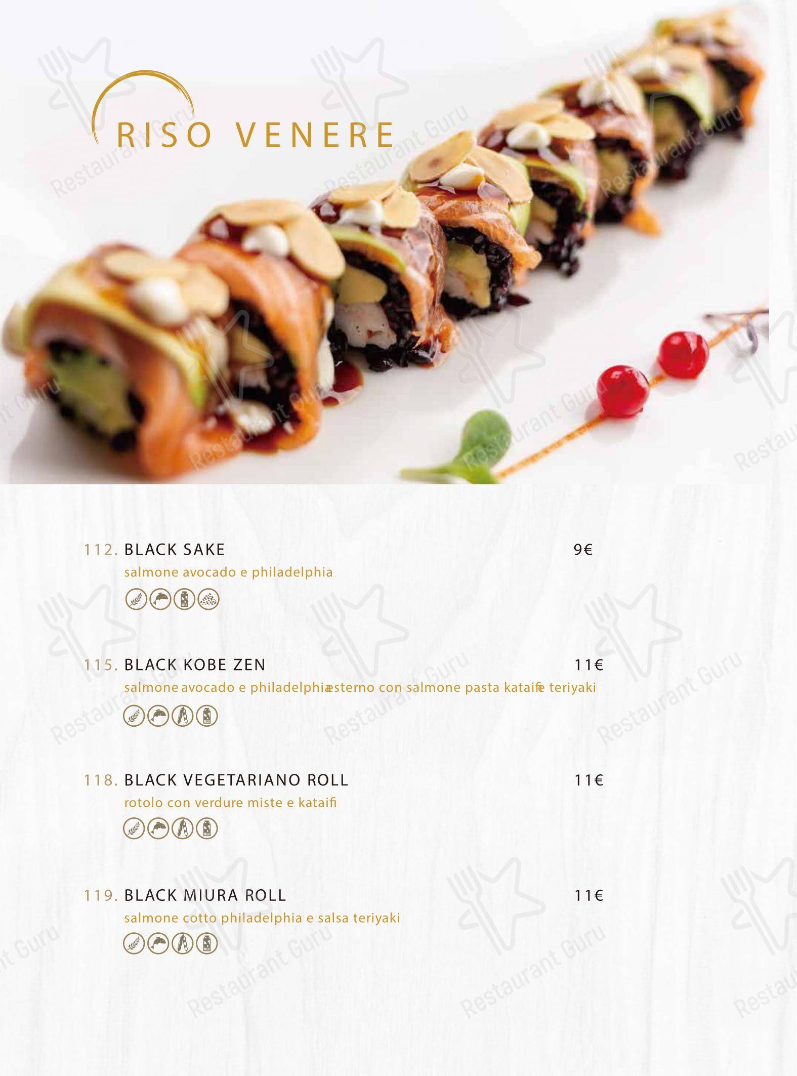Ristorante kobezen Sushi in Rivoli - Menu