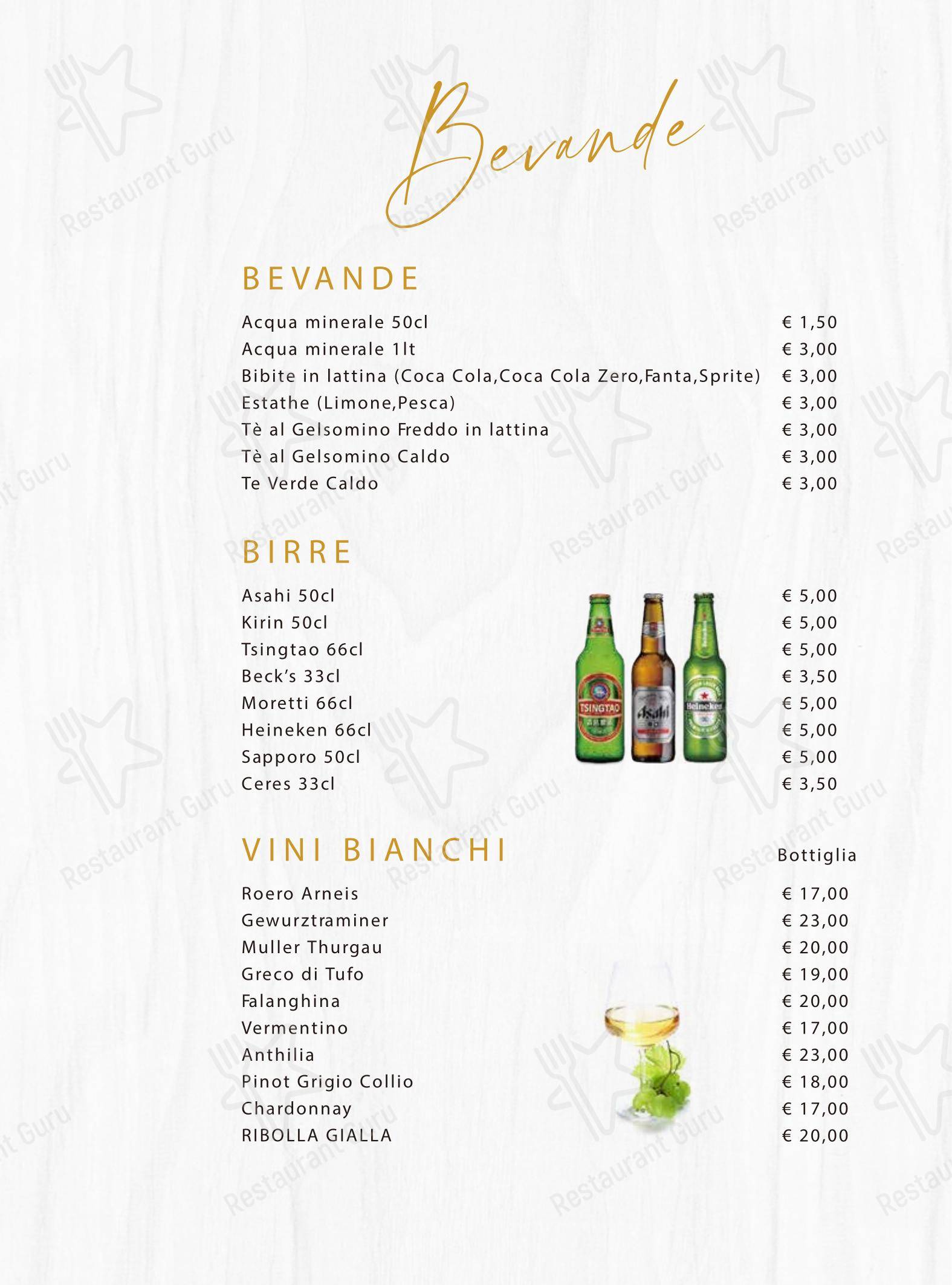 Menu per Ristorante kobezen Sushi ristorante