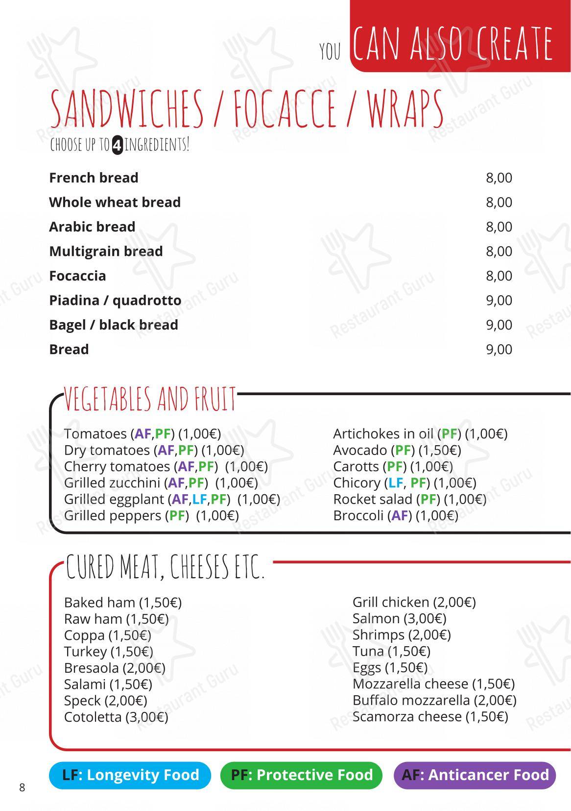 菜单 per Smart Kook Bar pub & bar