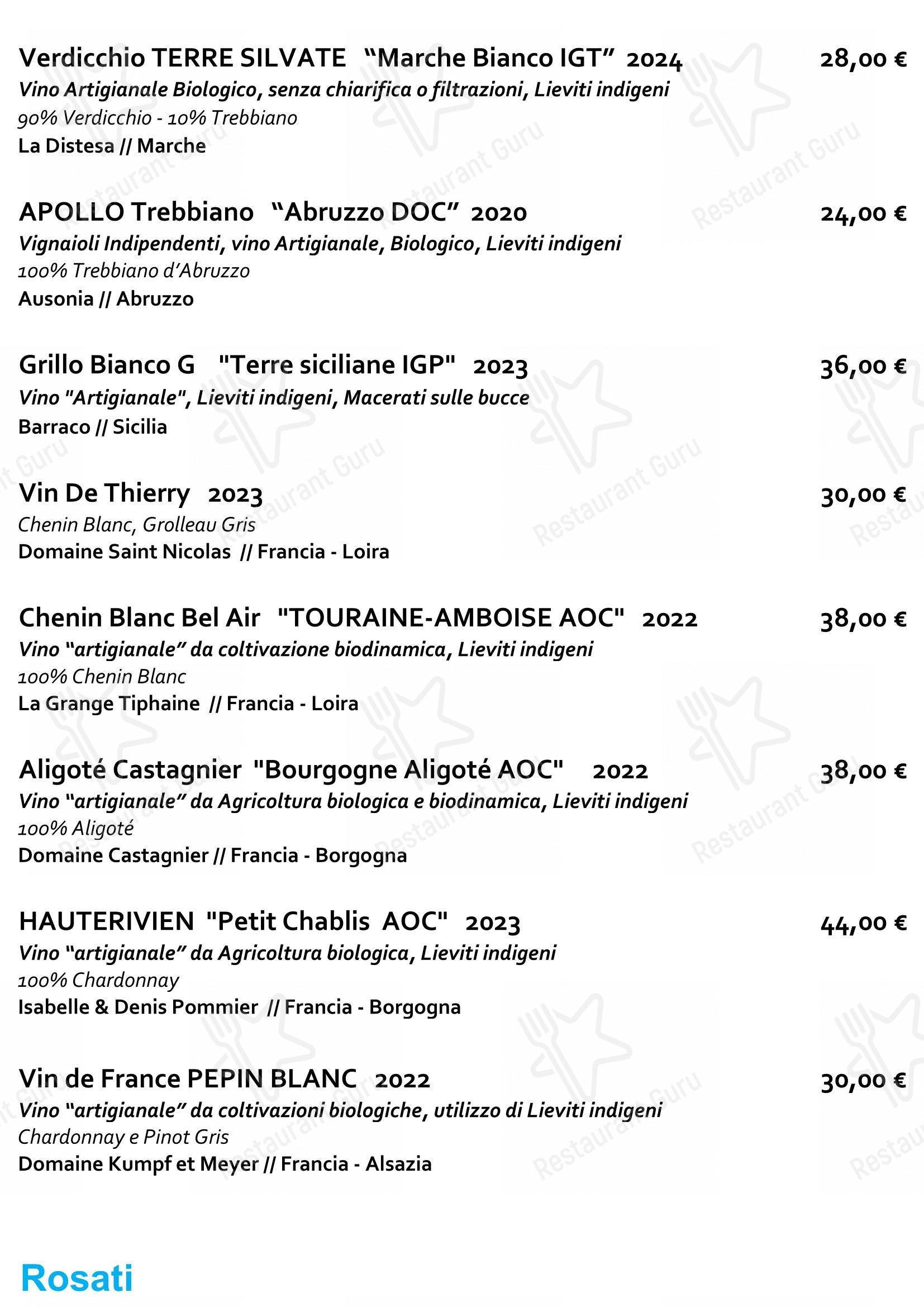 Dinner Menu per Staj Noodle Bar Chiaia in Napoli