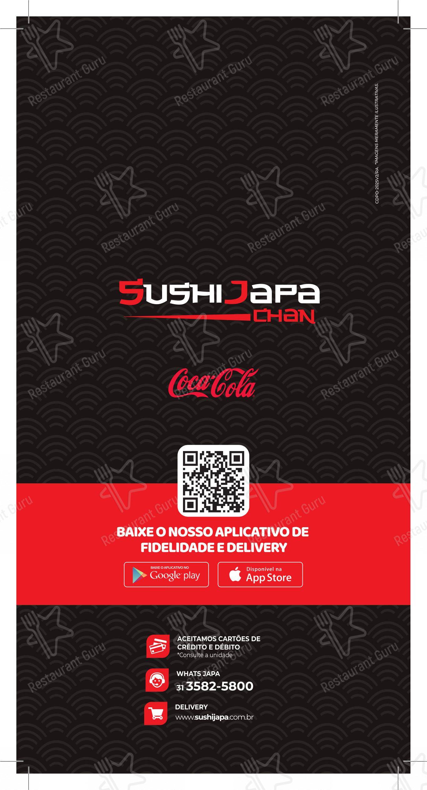 Sushi Japa Ipatinga - Menu