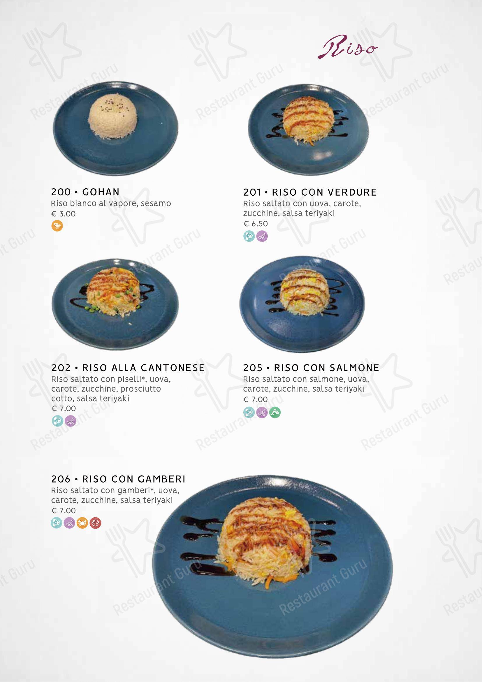 Menu di Zuru sushi - Menu