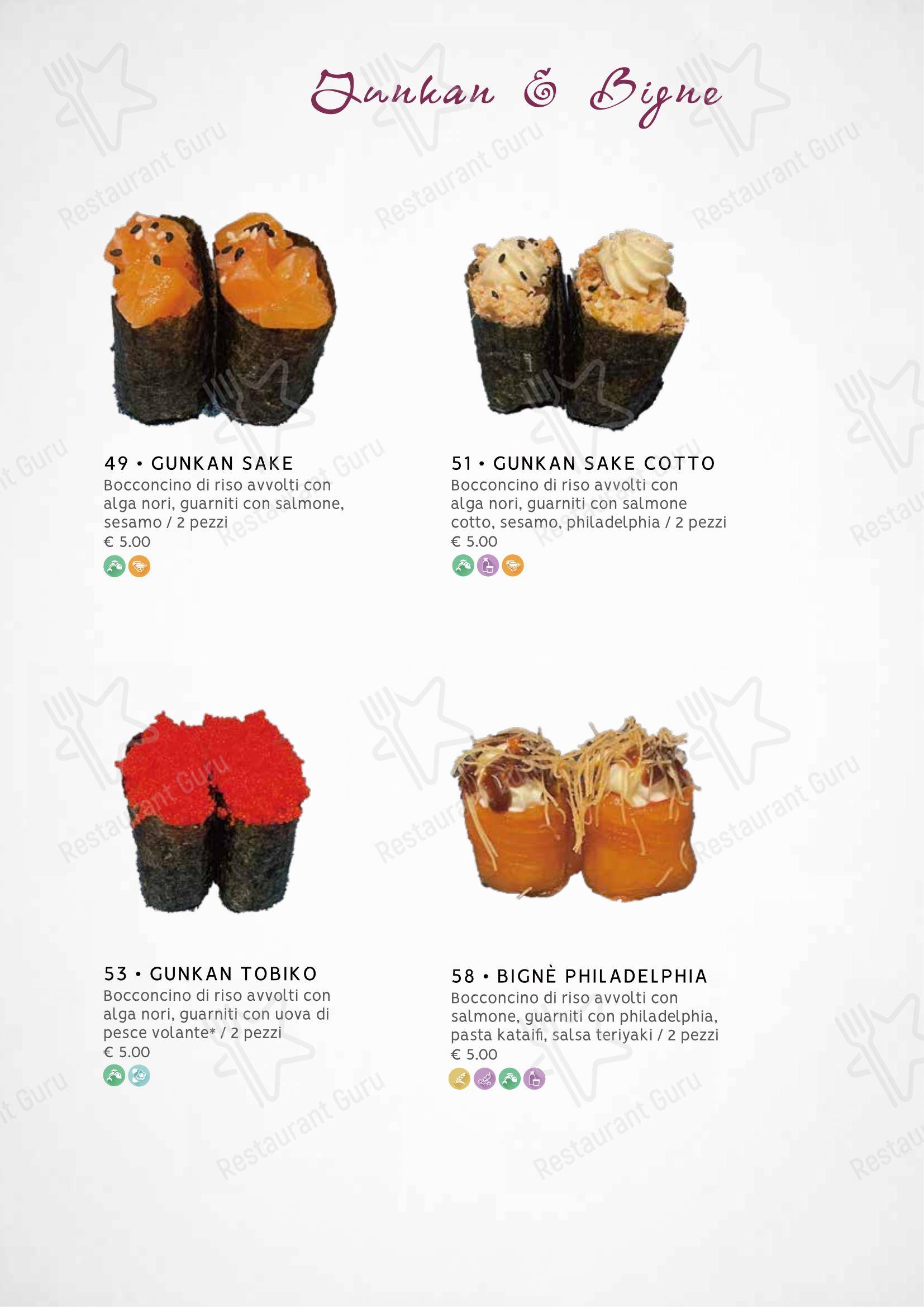 Menu di Zuru sushi - Menu