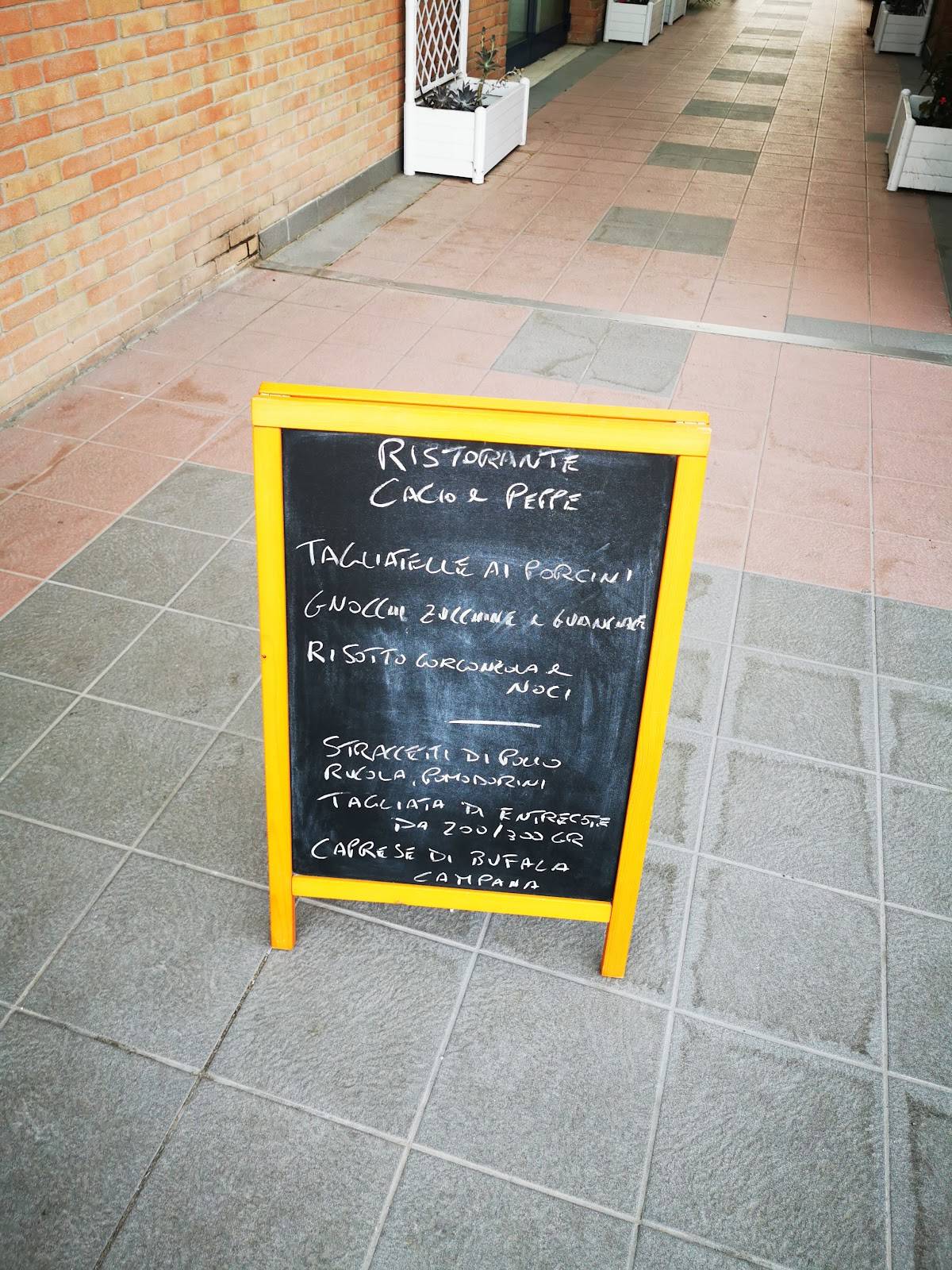 Menu di Ristorante Cacio & Peppe 