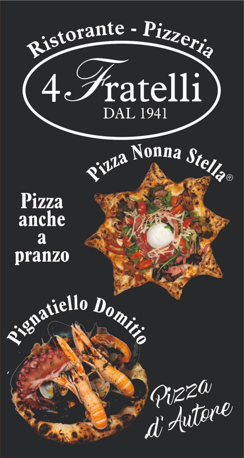 Menu di 4 Fratelli Ristorante Pizzeria 