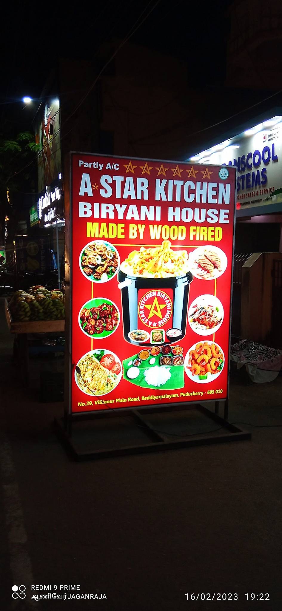 A Star Kitchen Biryani House menu