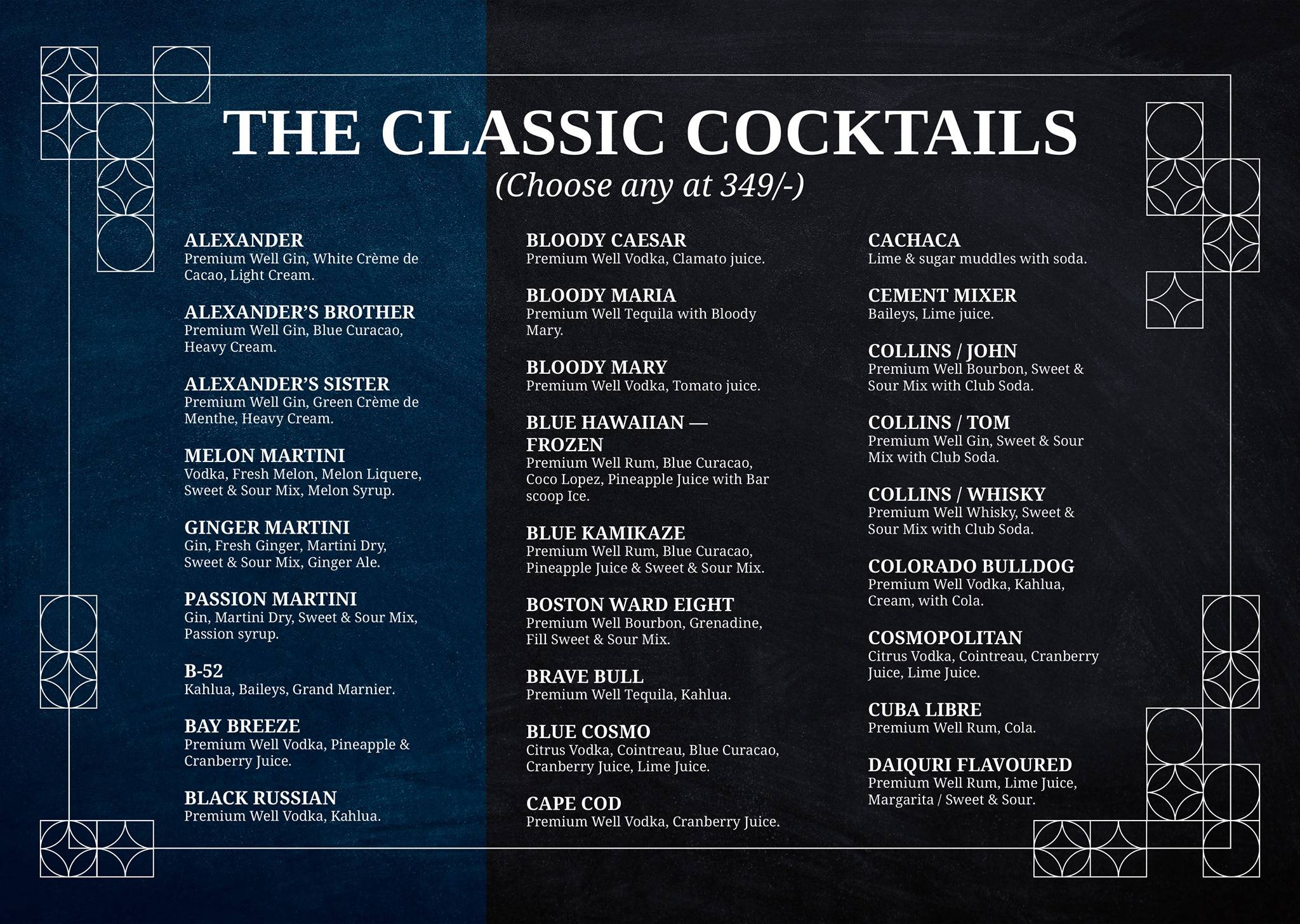 AIR, jüSTa Sajjangarh menu