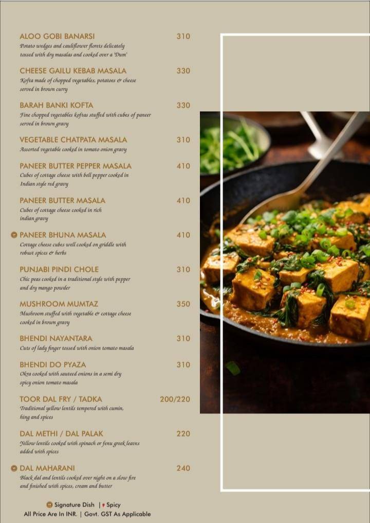 Abhinandan Dining Bar menu
