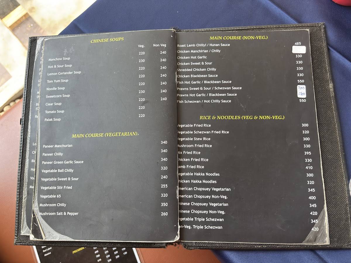 Adarsh Restaurant & Bar menu