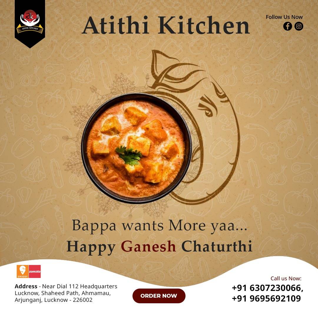 Atithi Kitchen menu