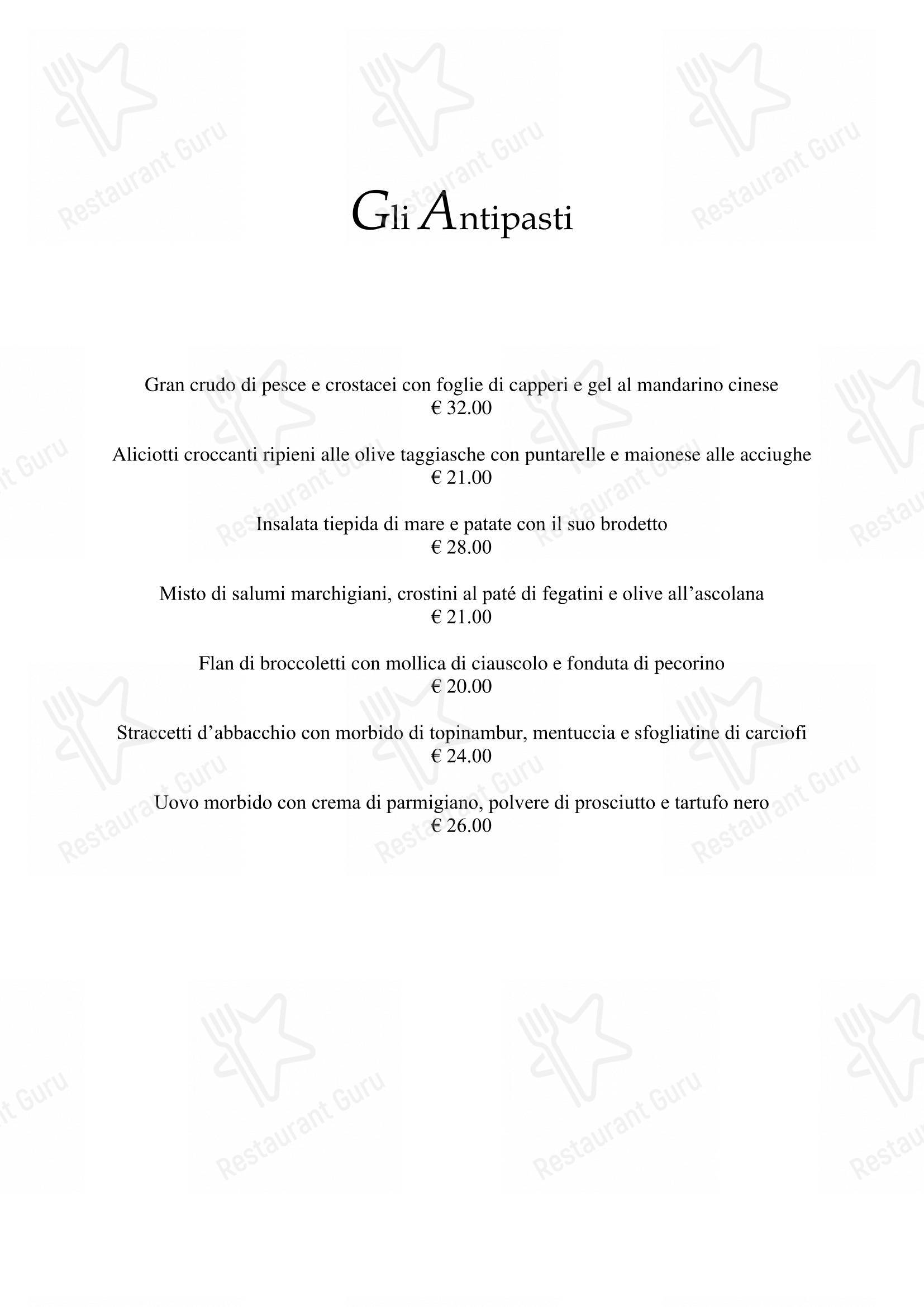 Menu di Ristorante al Ceppo - Menu bar