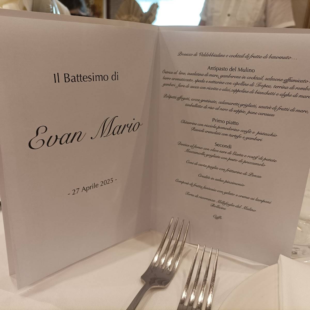 Menu di Al Mulino Ristorante 
