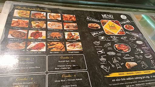 Al-Sadique Restaurant menu