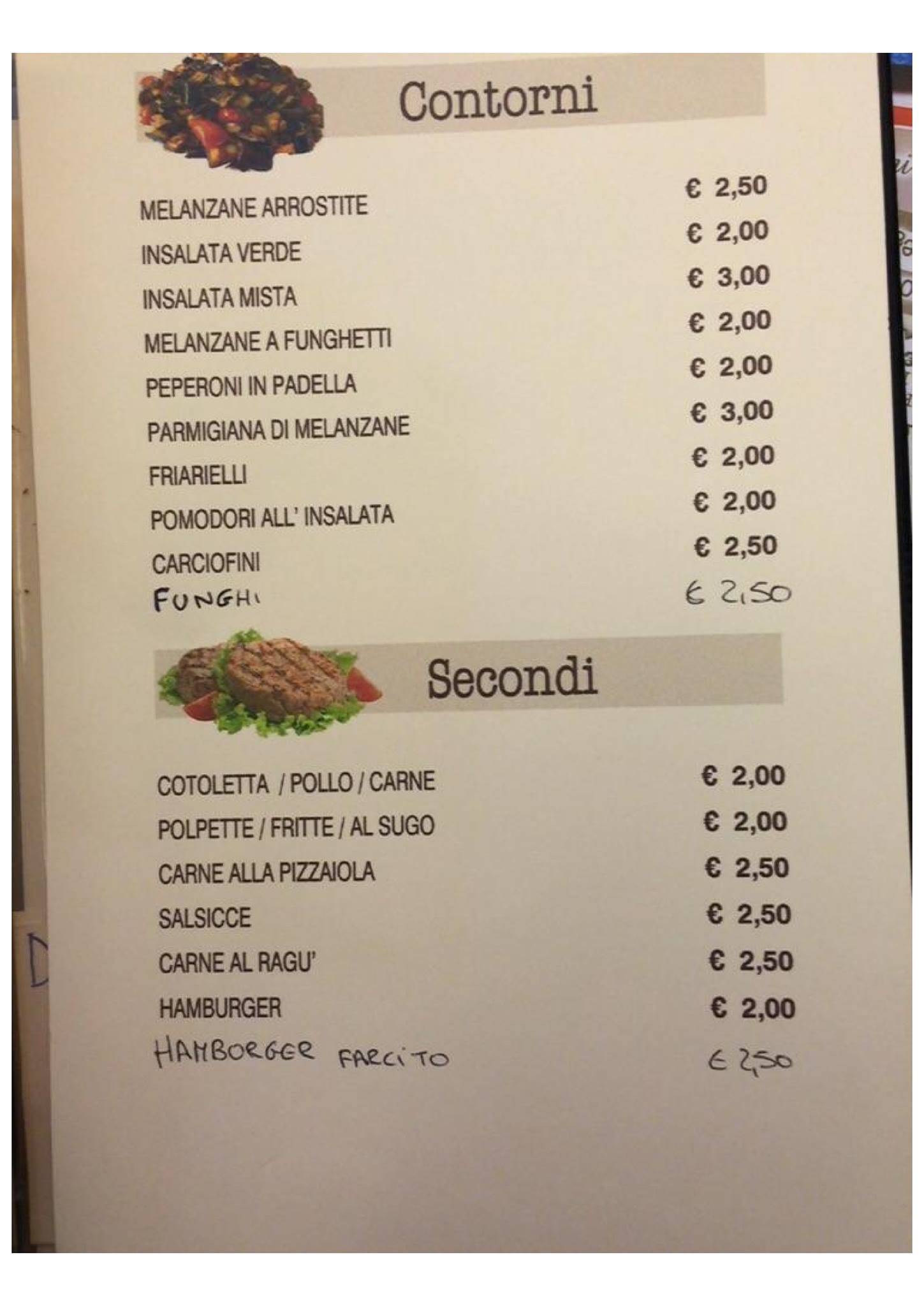 Menu di A'marenn 
