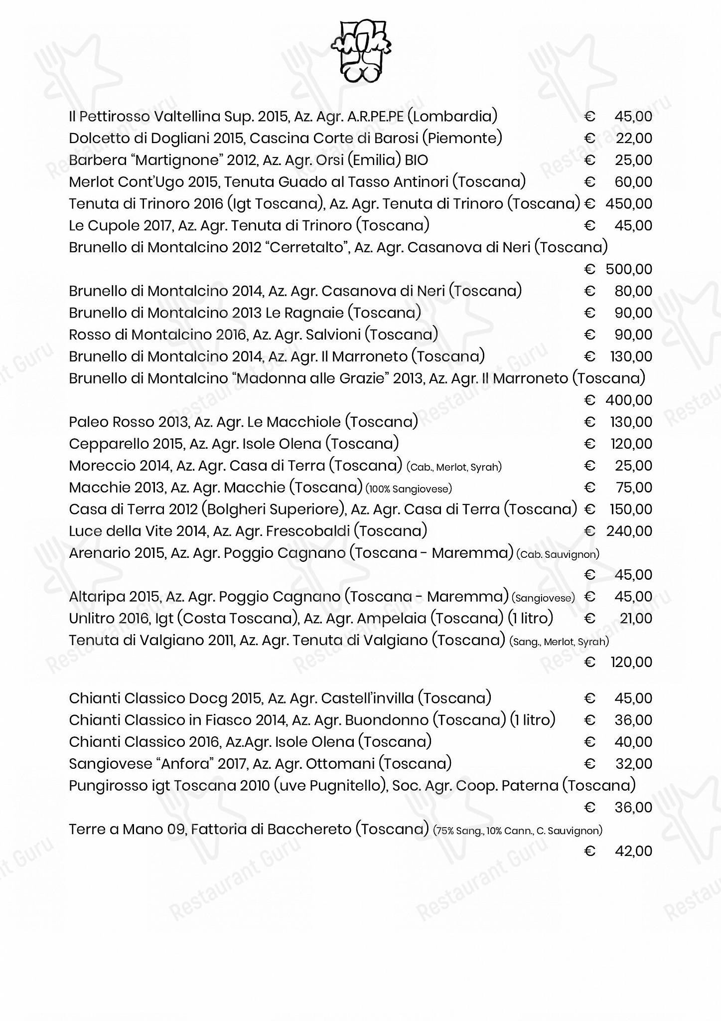 Le Antiche Carampane in Venezia - Takeaway Menu