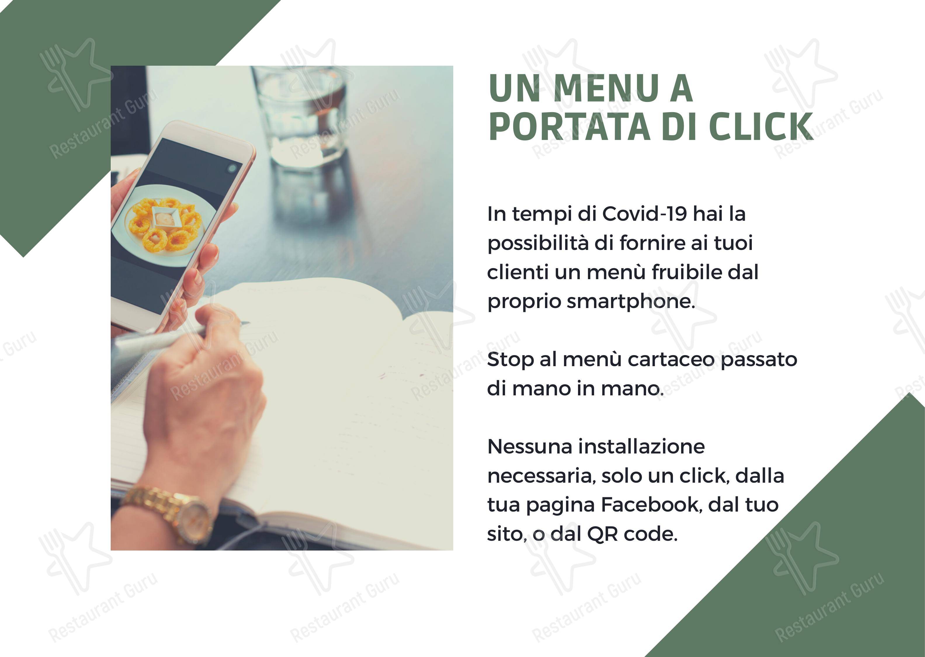 Menu per Arcadia Ristorante ristorante