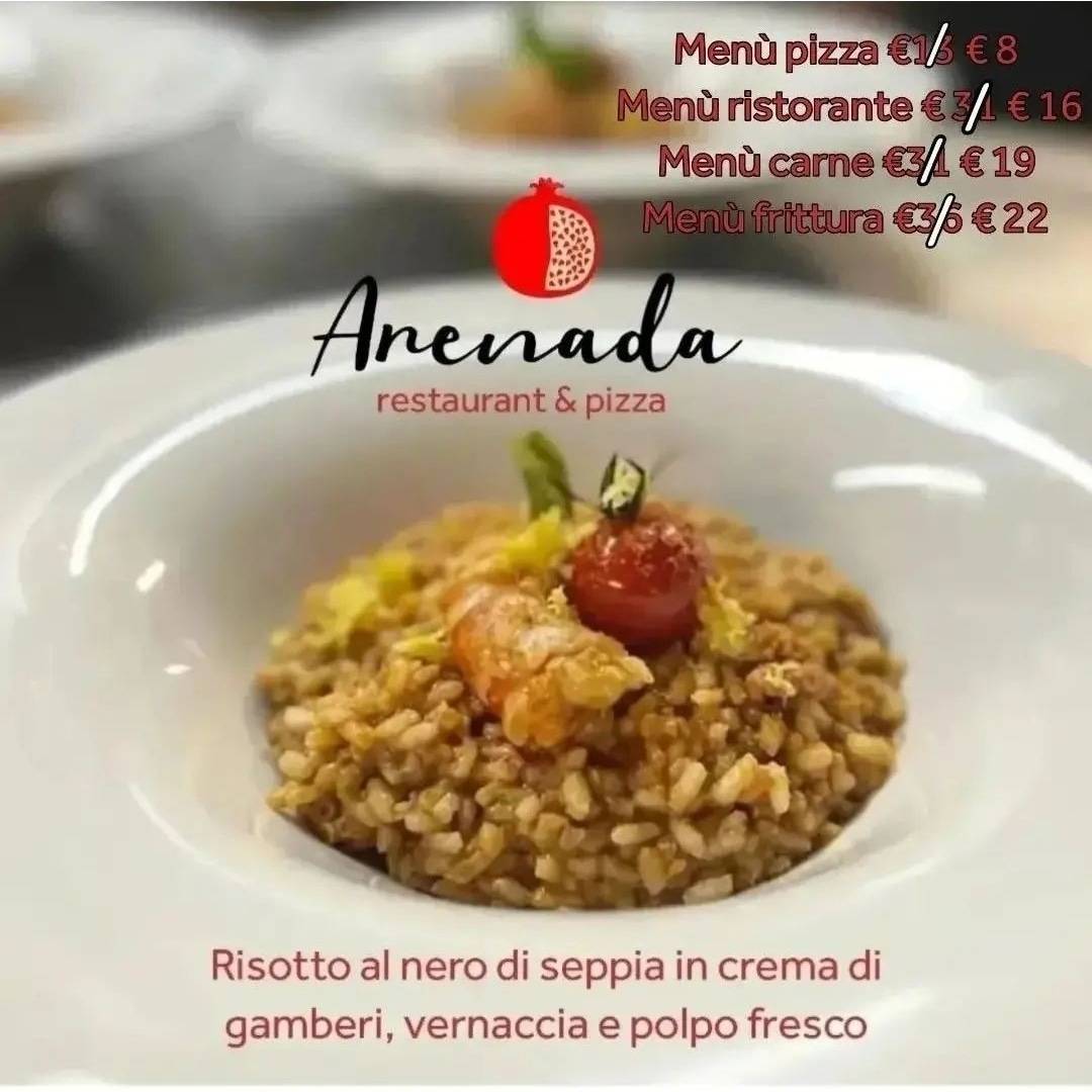 Menu di Arenada 