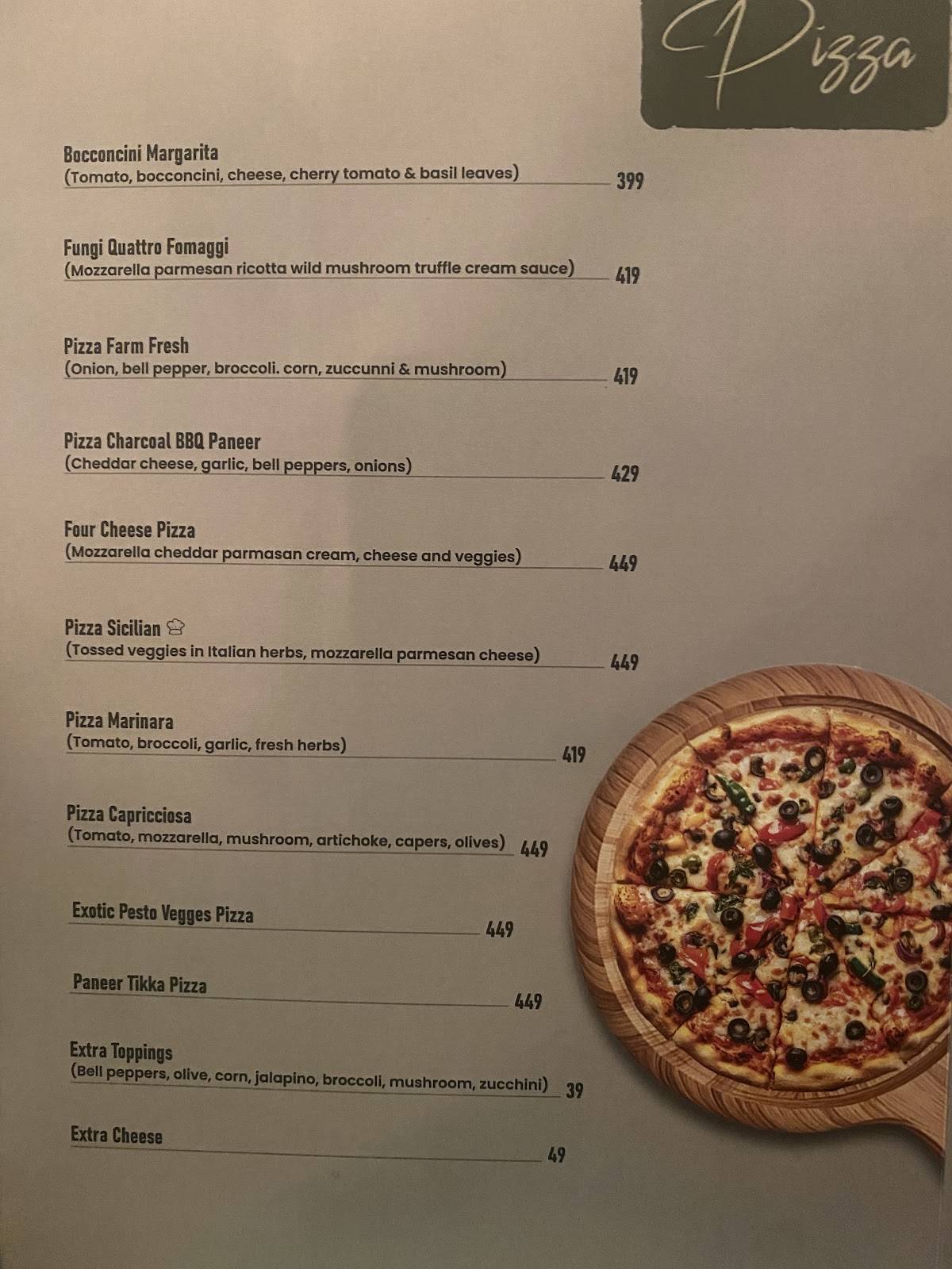 Aroma Pure Veg Restaurant menu
