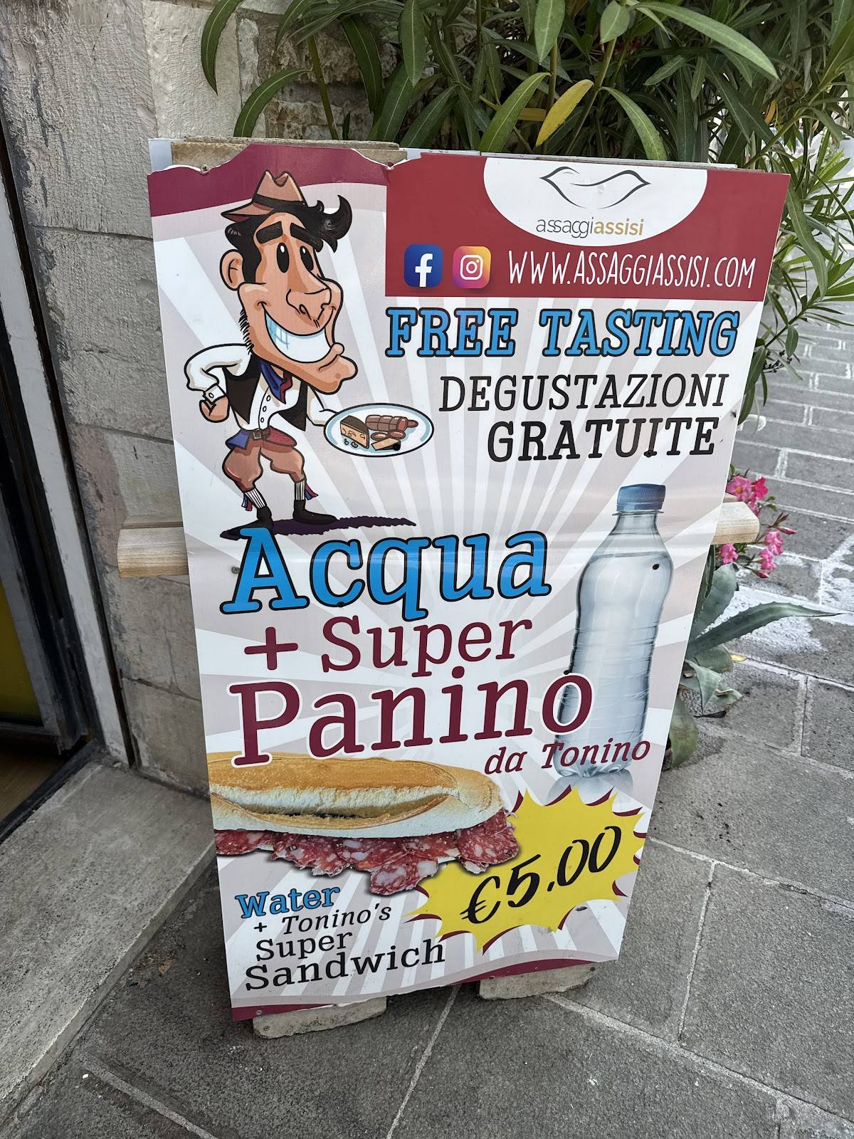 Menu di AssaggiAssisi 