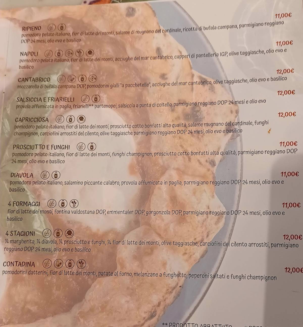 Menu di Assaje 