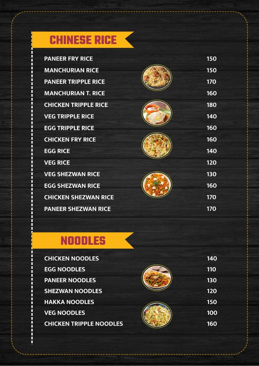 Food Mahal UP50 menu