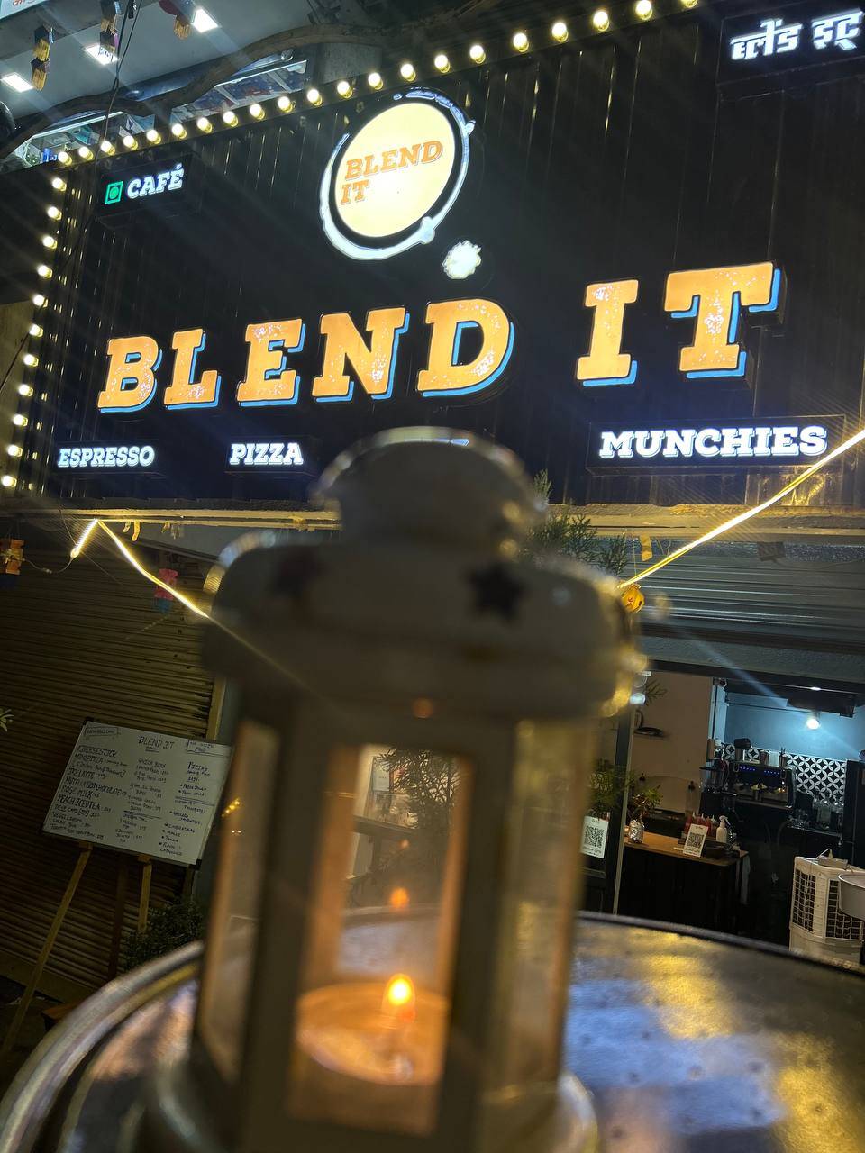 BLEND It menu