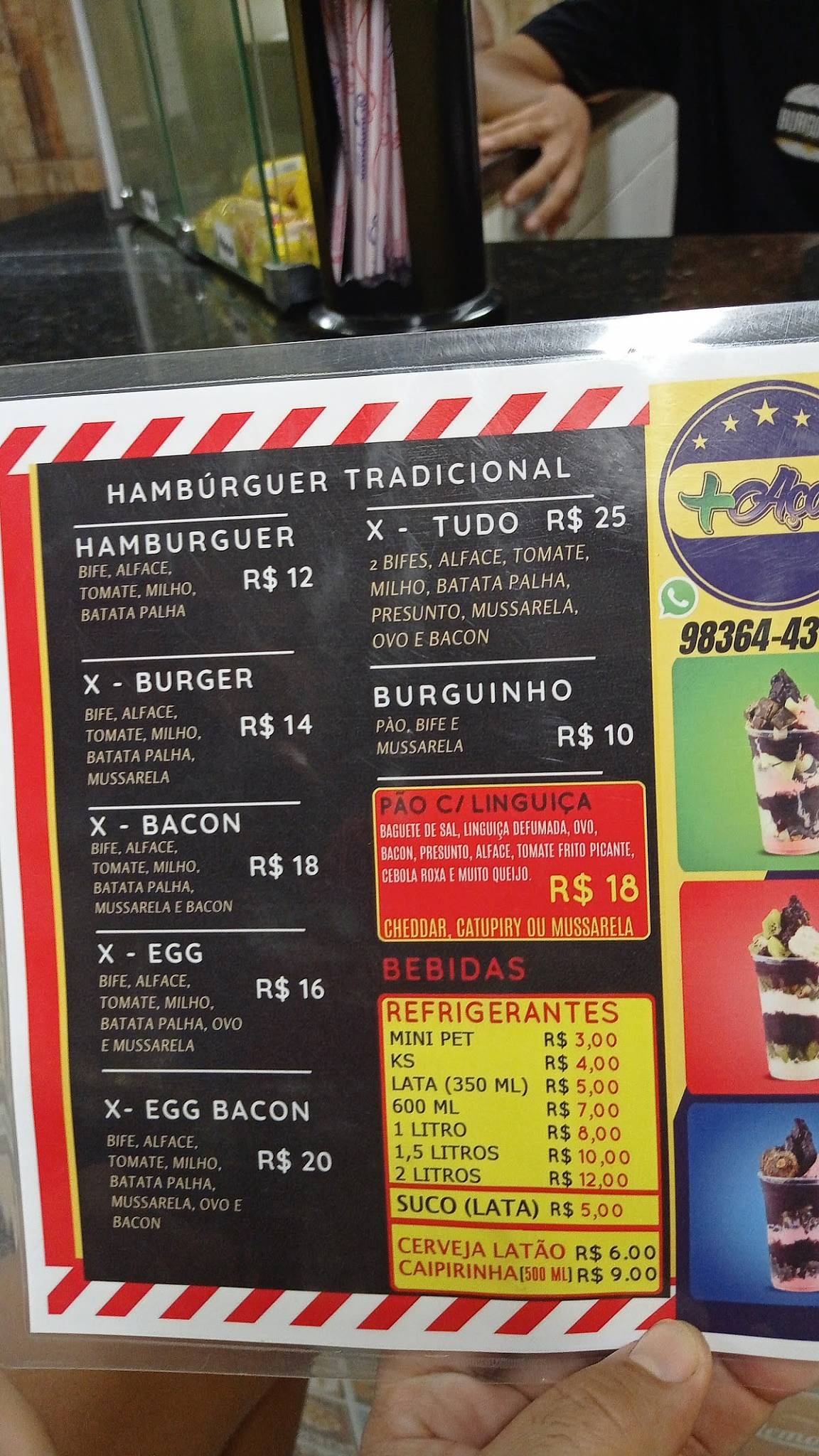 BURGUITO'S (Iguaçu) cardápio