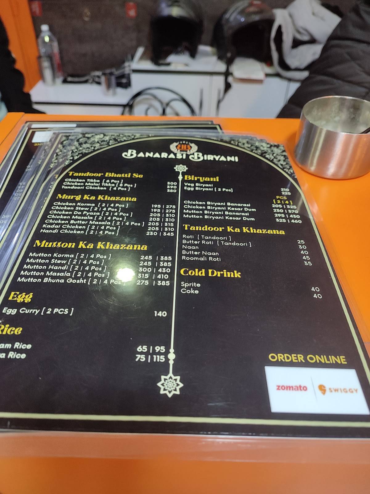 Banarasi Biryani - Lanka menu