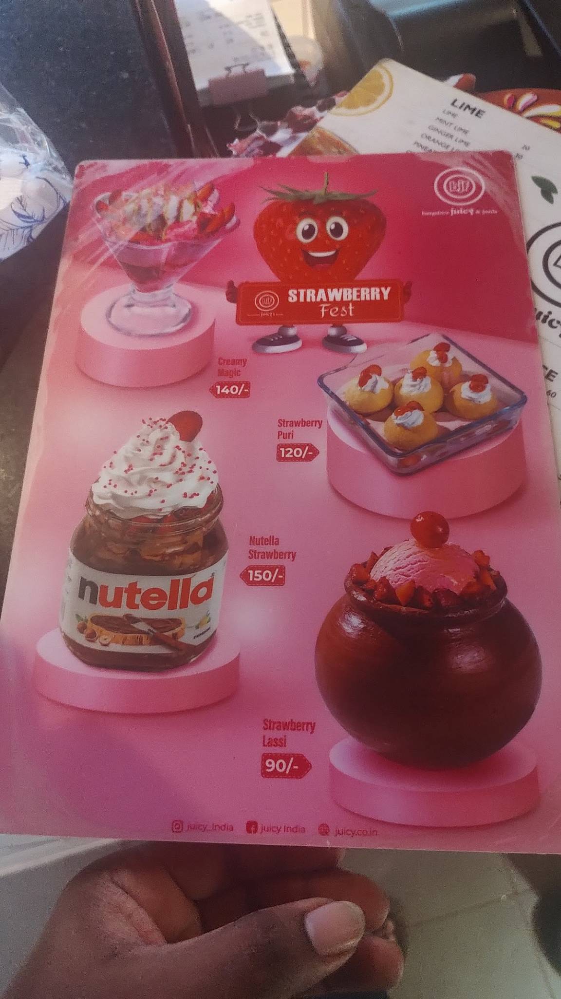 Bangalore juicy and foods Alappuzha menu