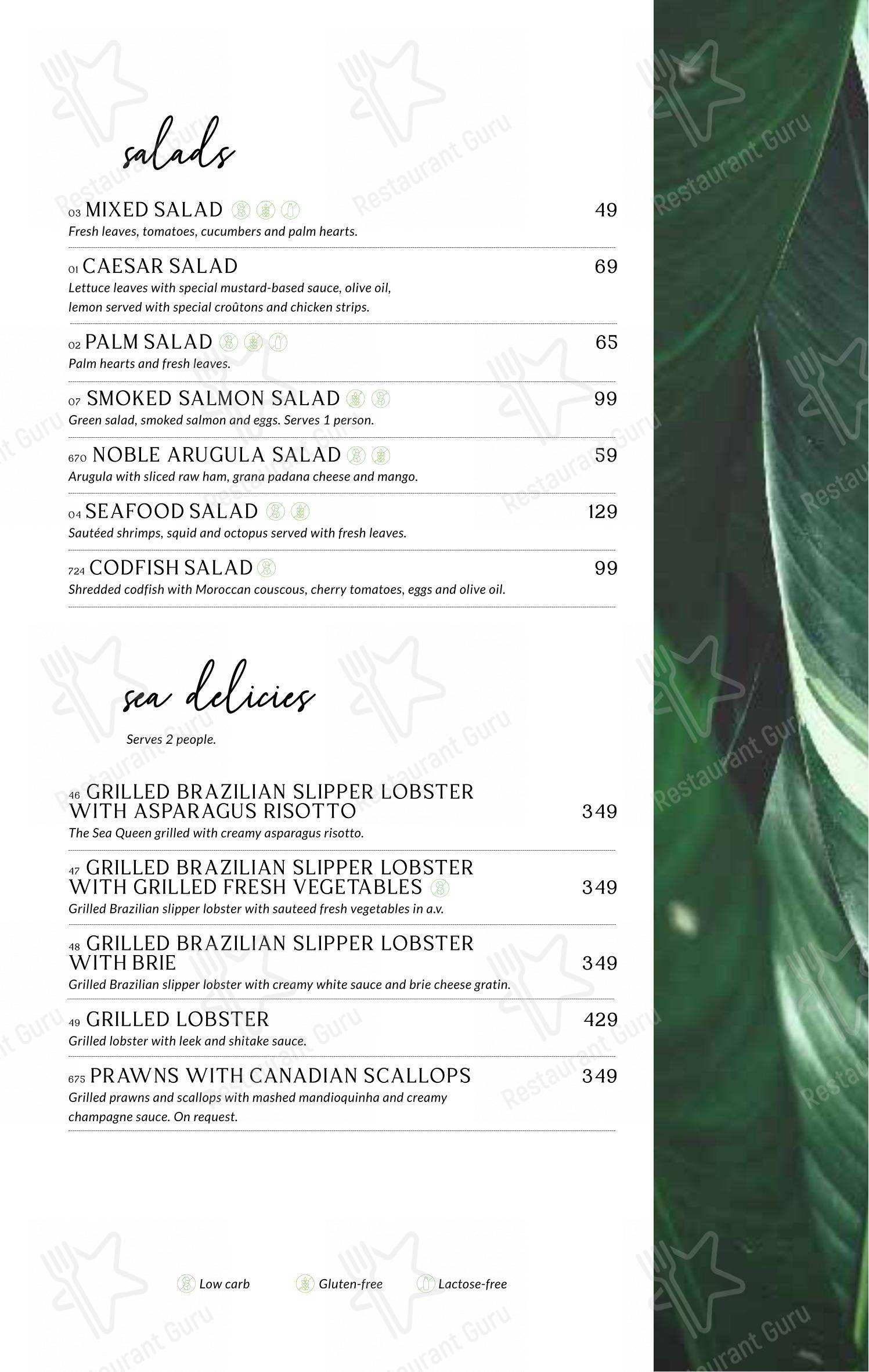 菜单 para Baobá Bar e Restaurante em Itajaí
