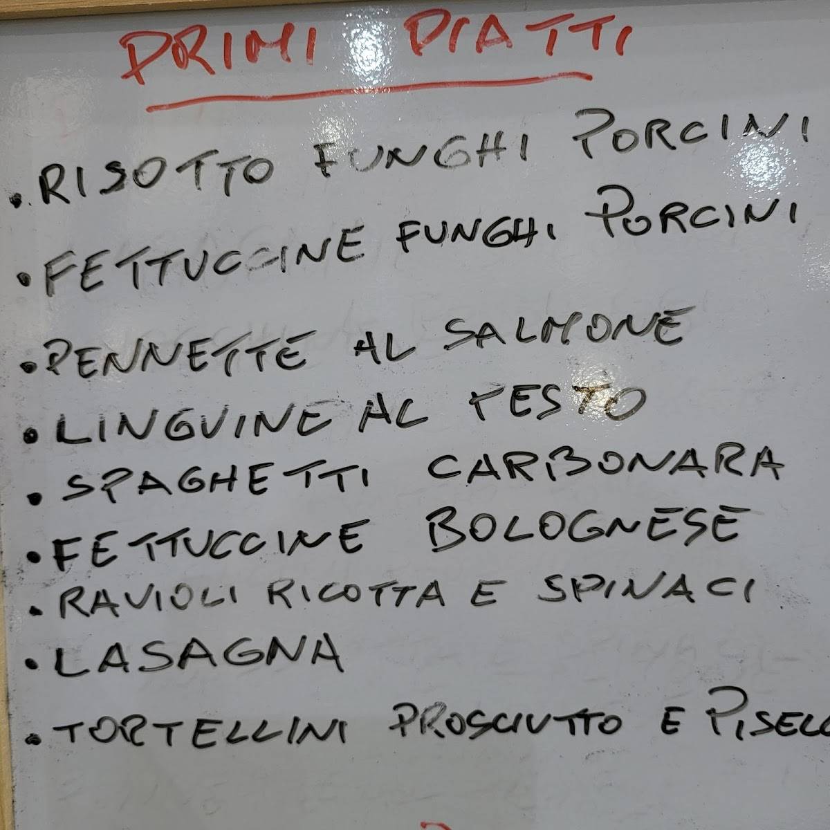Menu de Bar Dominus