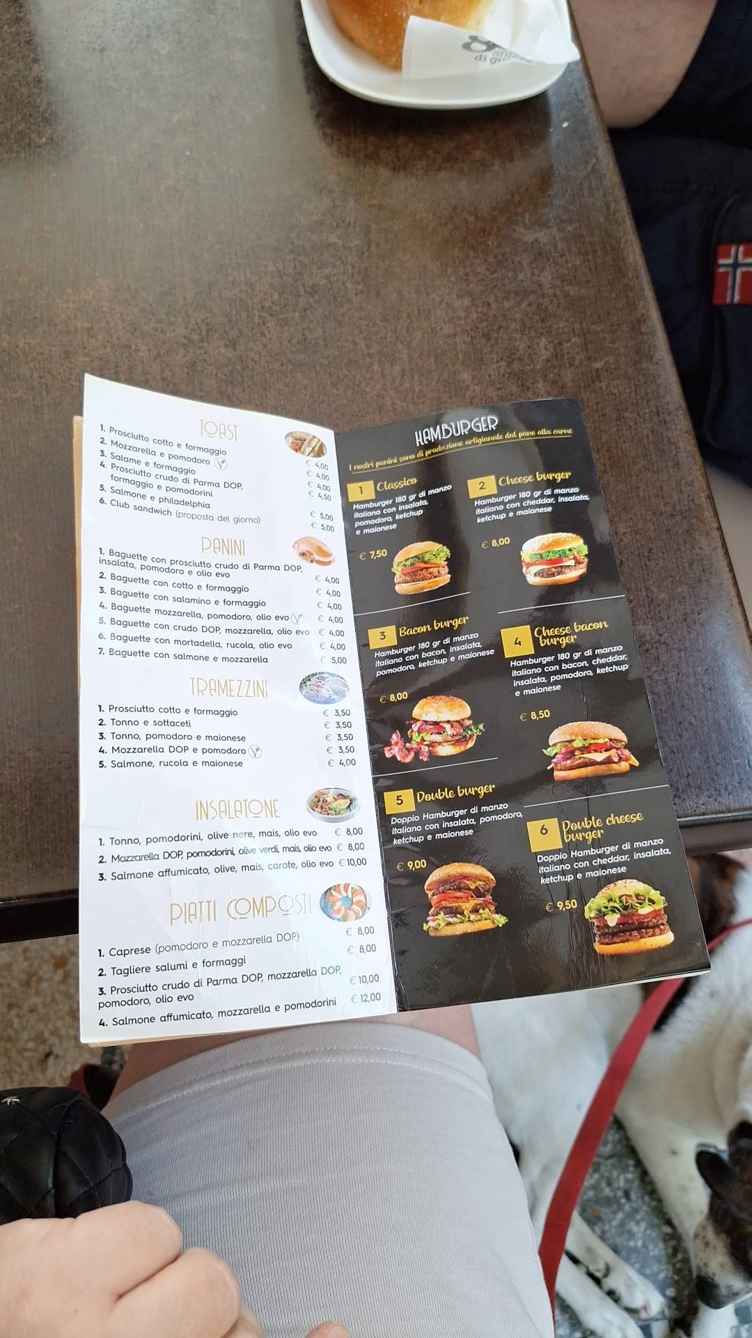Menu di Bar Grande Italia 