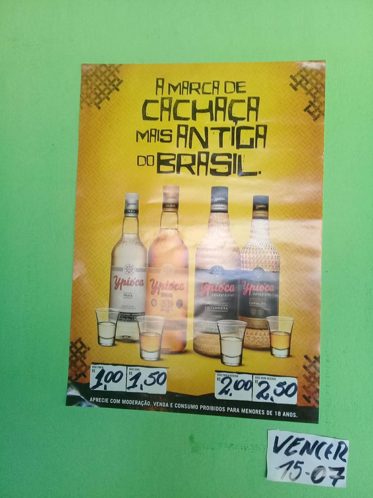 Bar o KBÇA cardápio