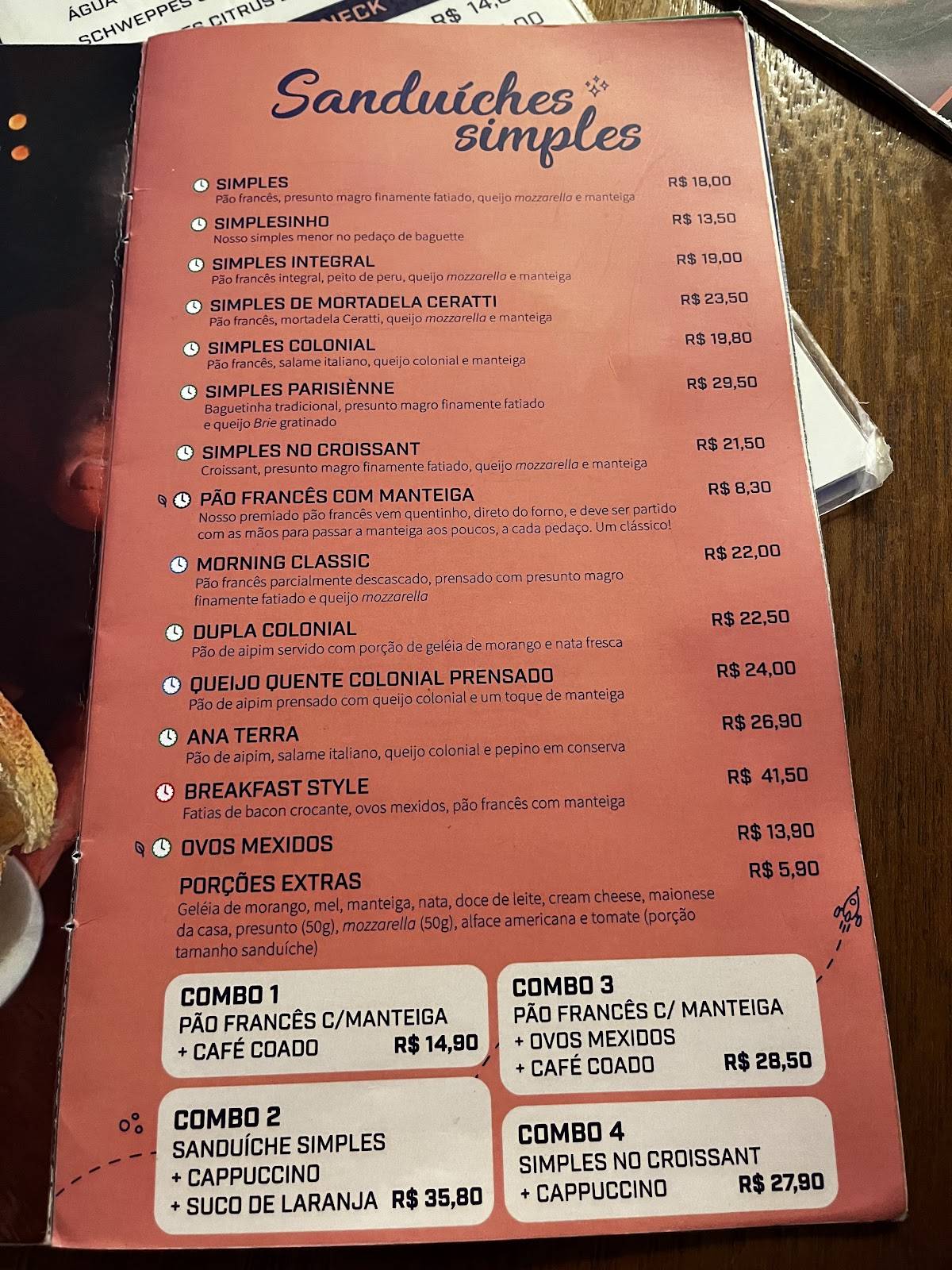 Barbarella Bakery cardápio
