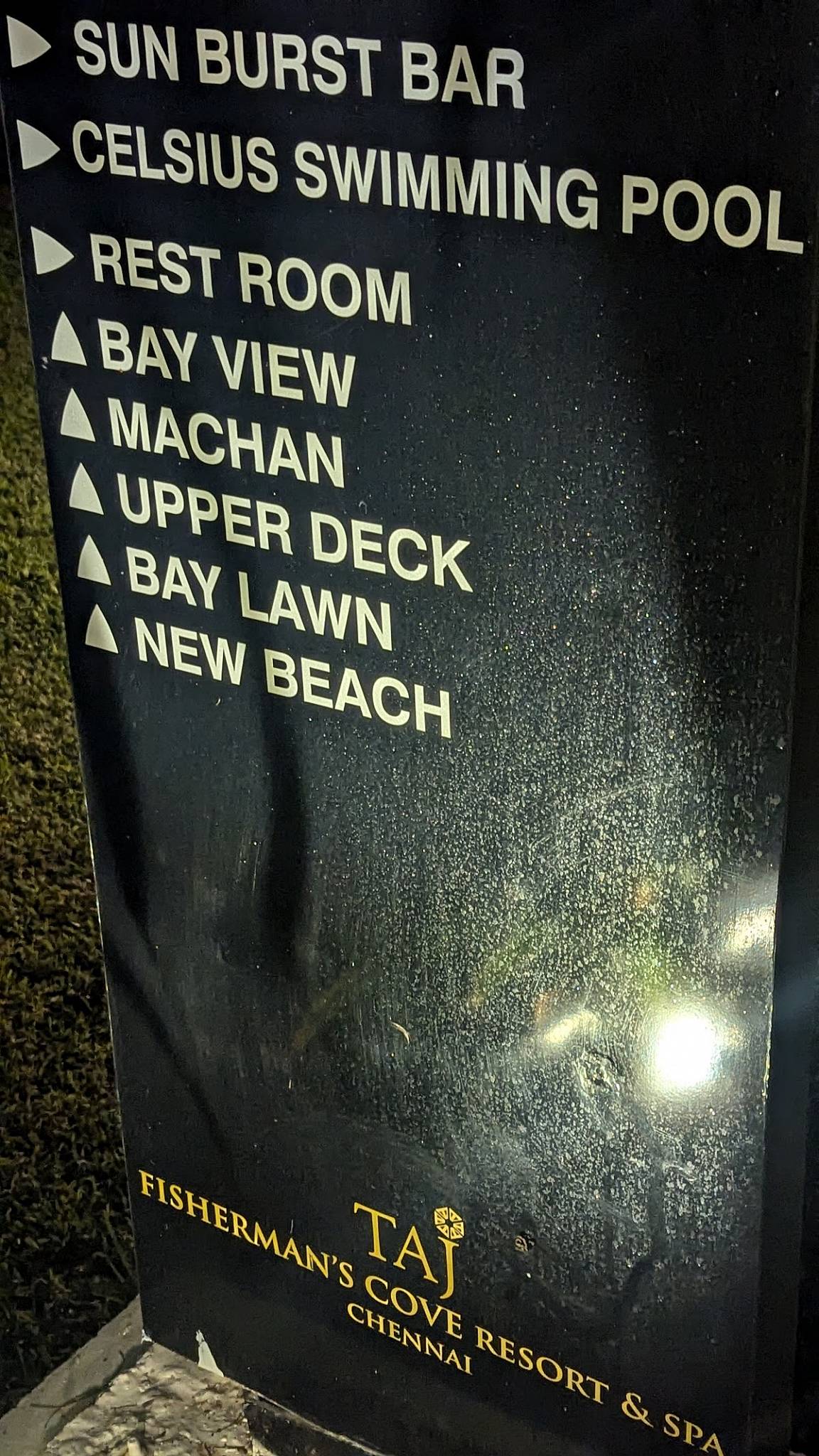 Bay View menu