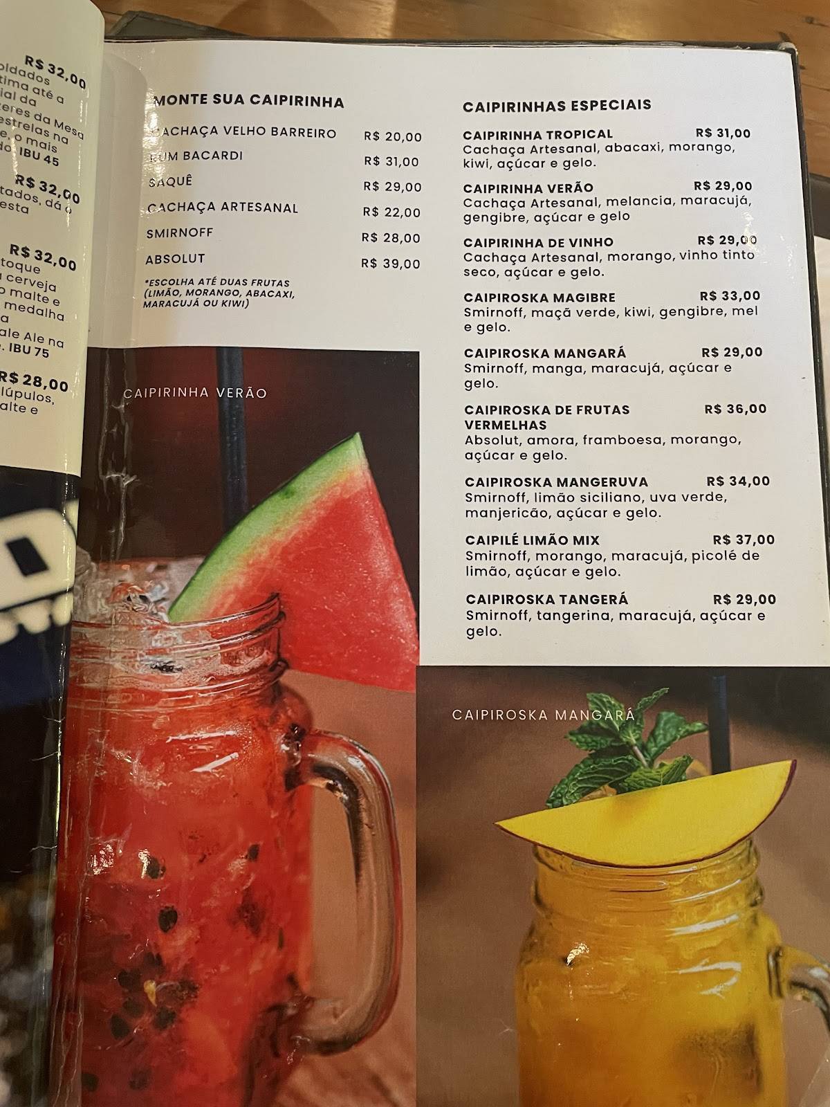 Bendito - Bar e Restaurante cardápio