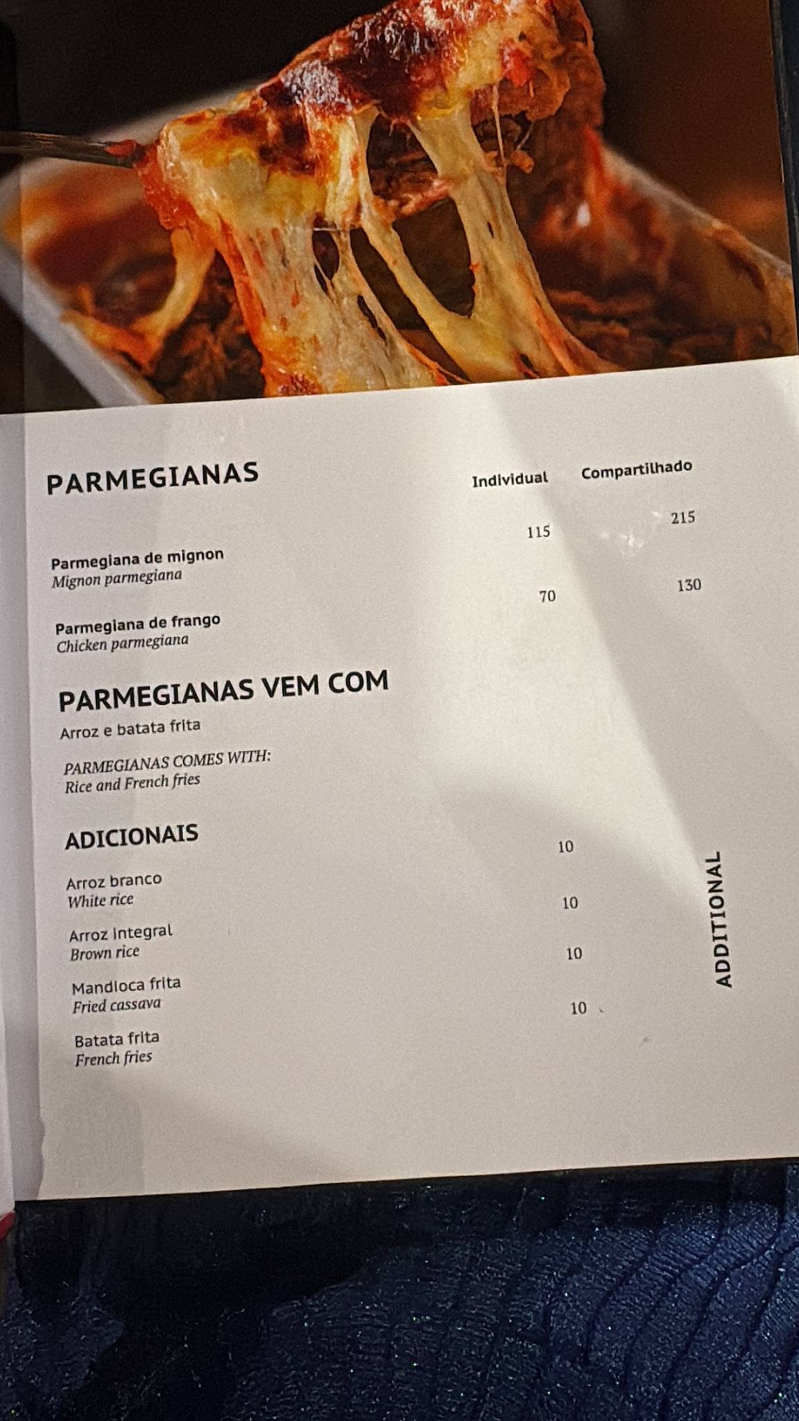 Bendito - Bar e Restaurante cardápio
