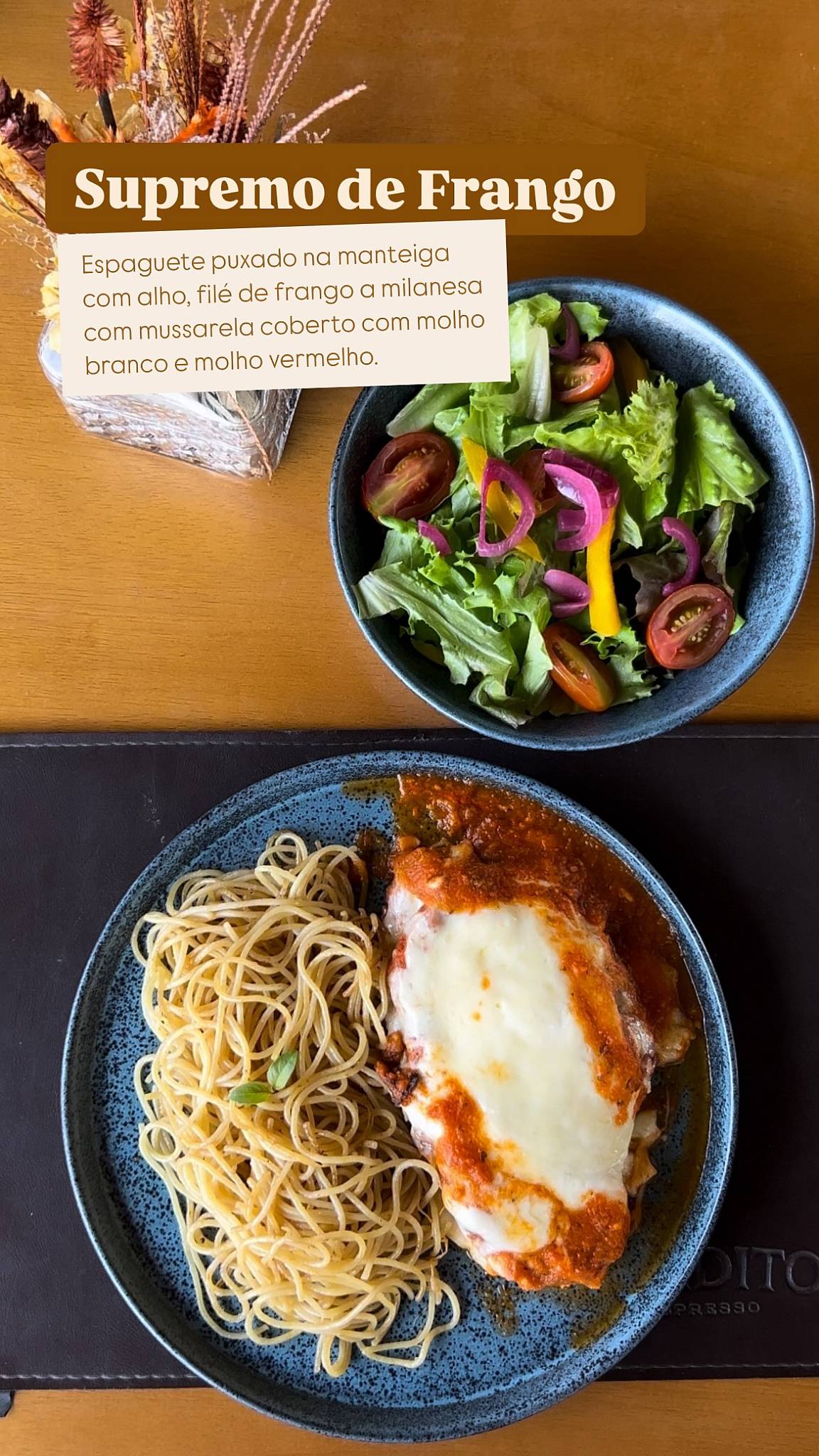 Bendito Espresso cardápio