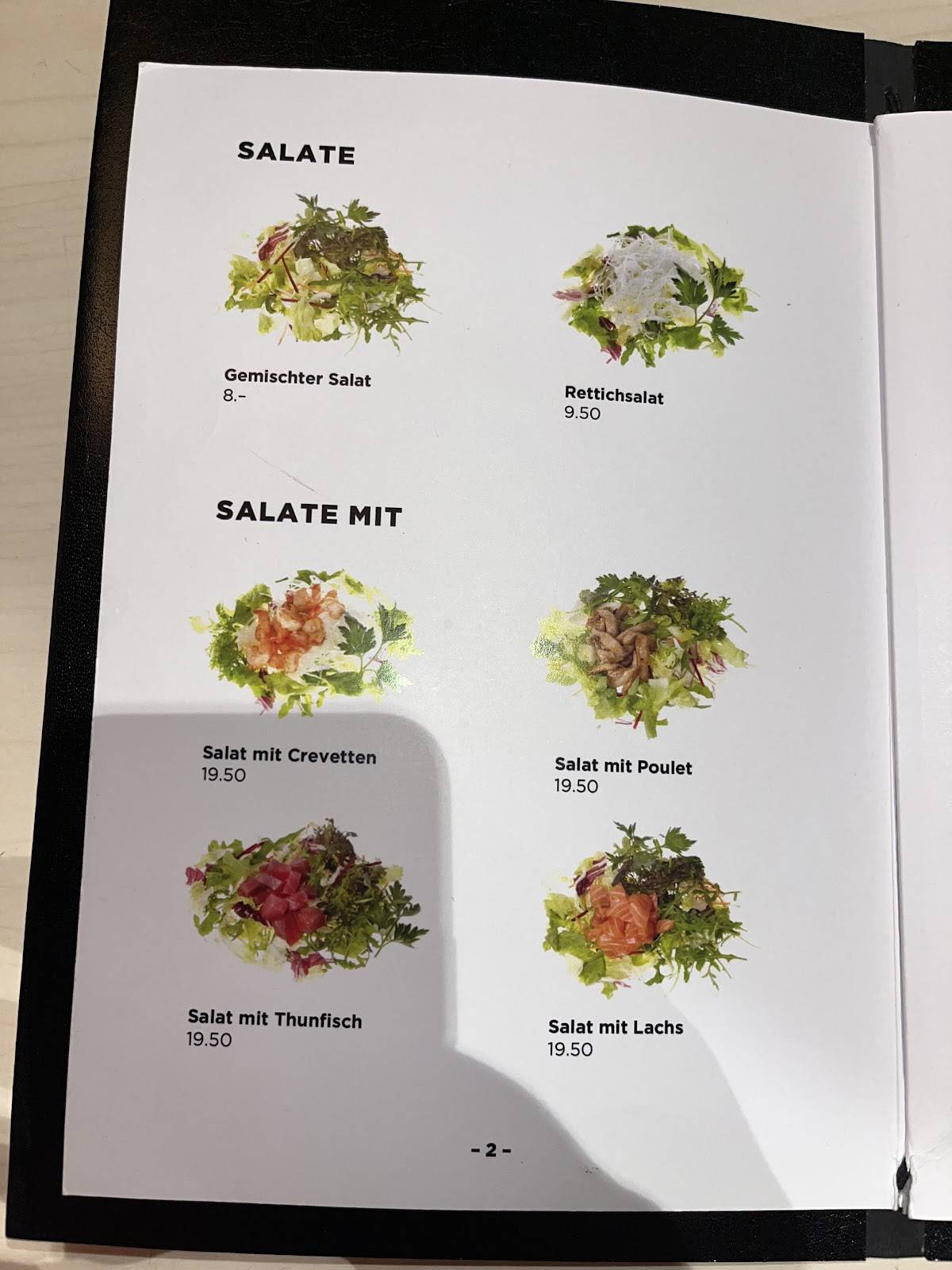 Menu di Arirang 