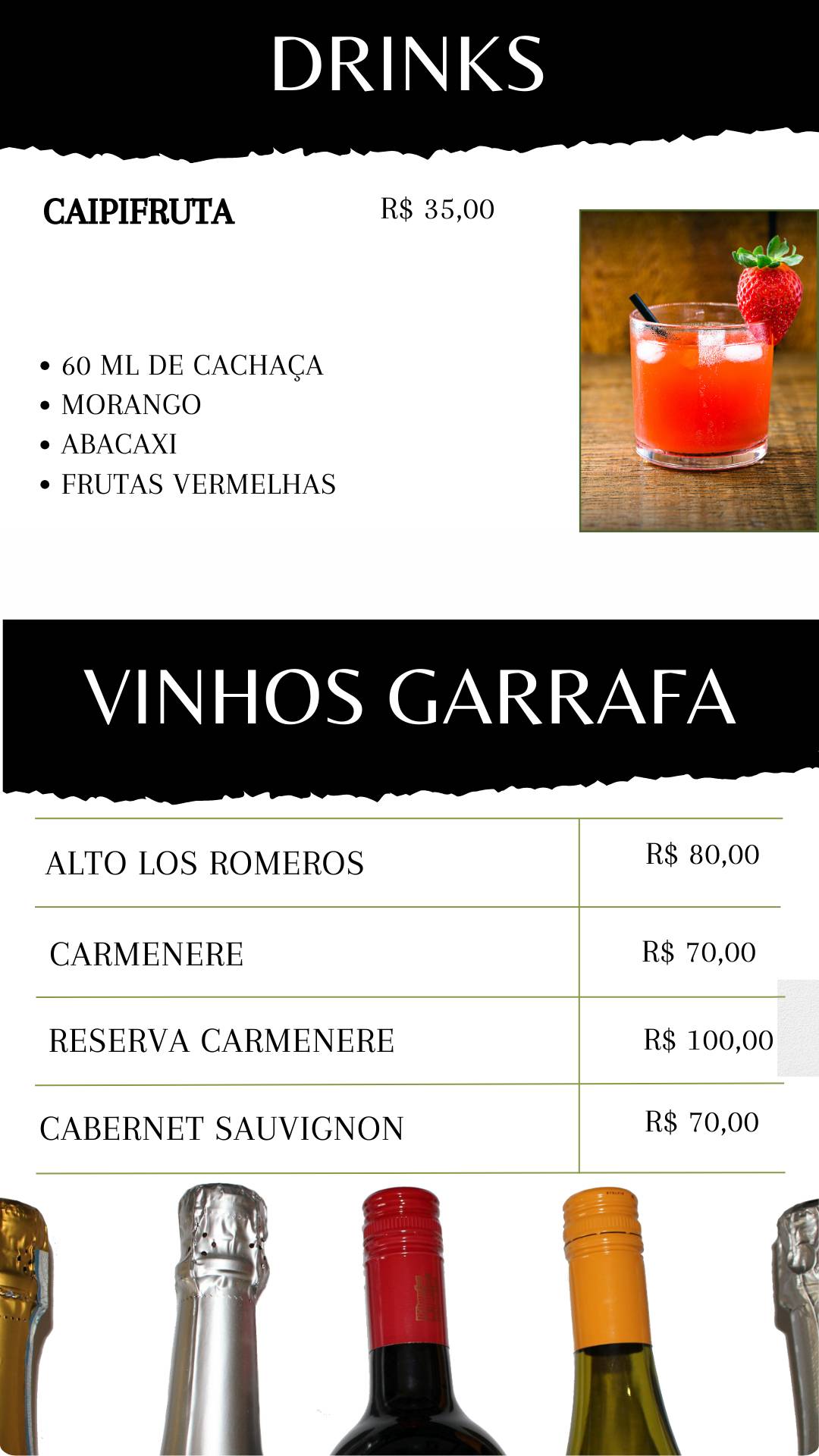 Best pub cardápio