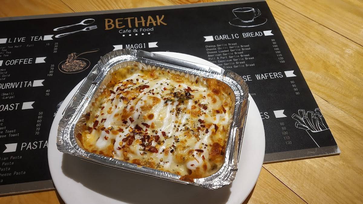 Bethak Cafe & Food menu