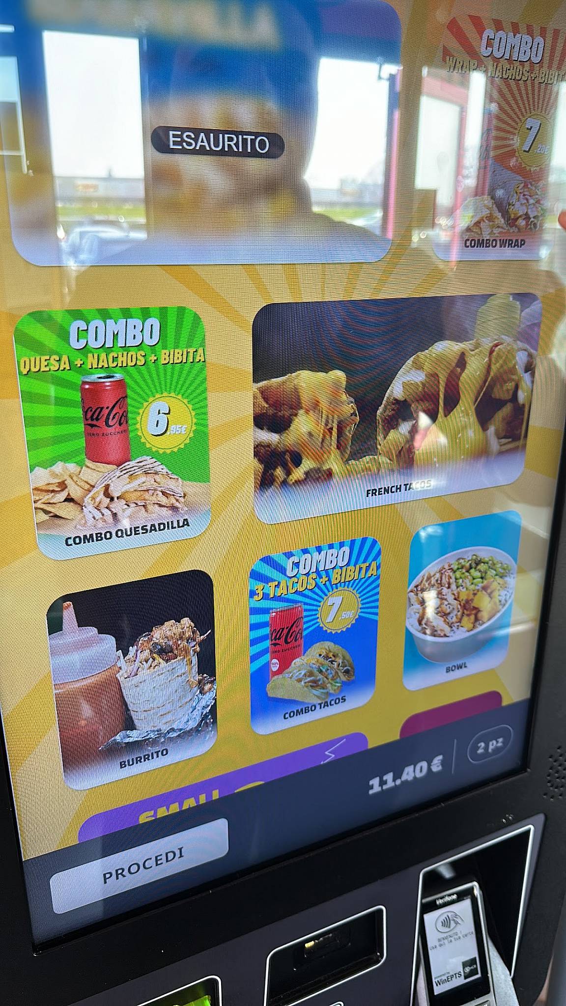 Menu di Billy Tacos 