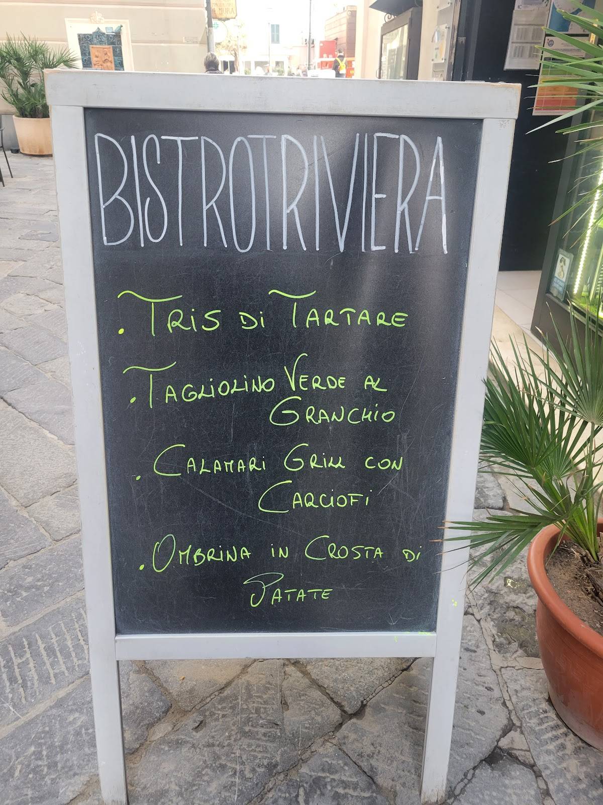 Menu di Baci a tavola 