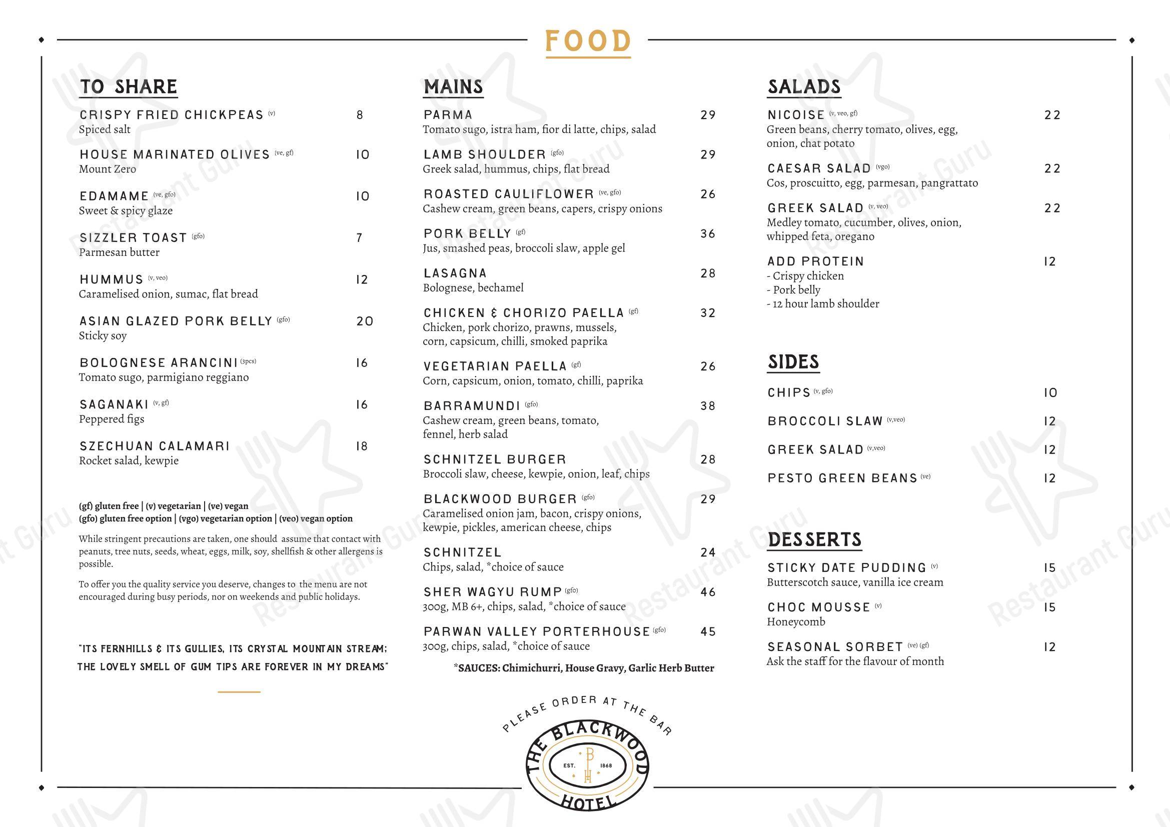 menu-at-blackwood-hotel-pub-bar-blackwood-22-martin-st