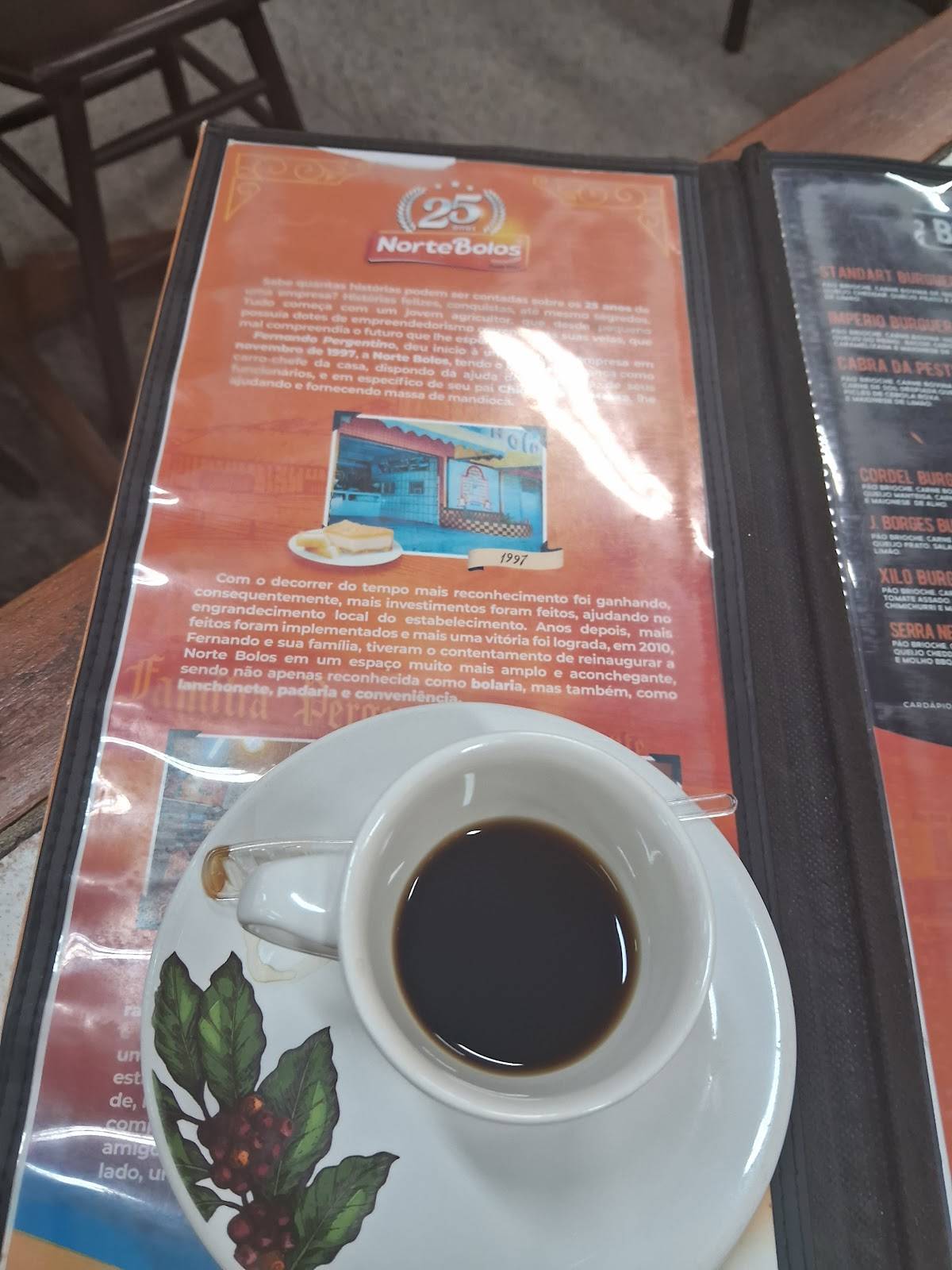 Bolaria Norte Bolos cardápio