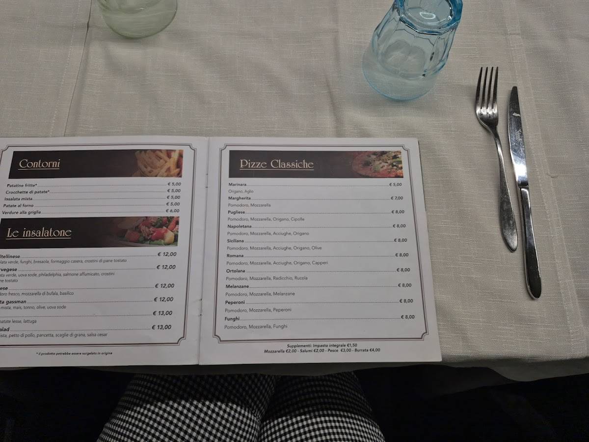 Menu di Ristorante Pizzeria & Steakhouse Bostan 