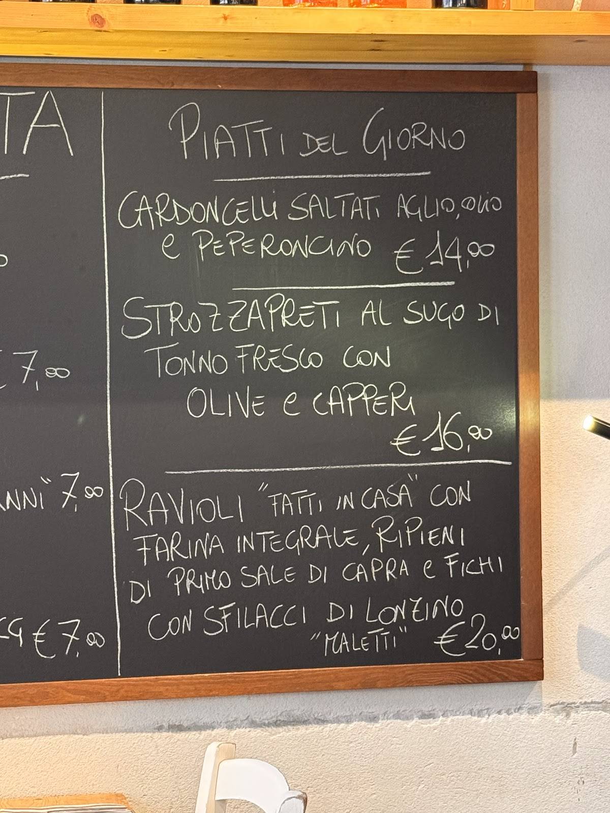 Menu di Bottega 94 